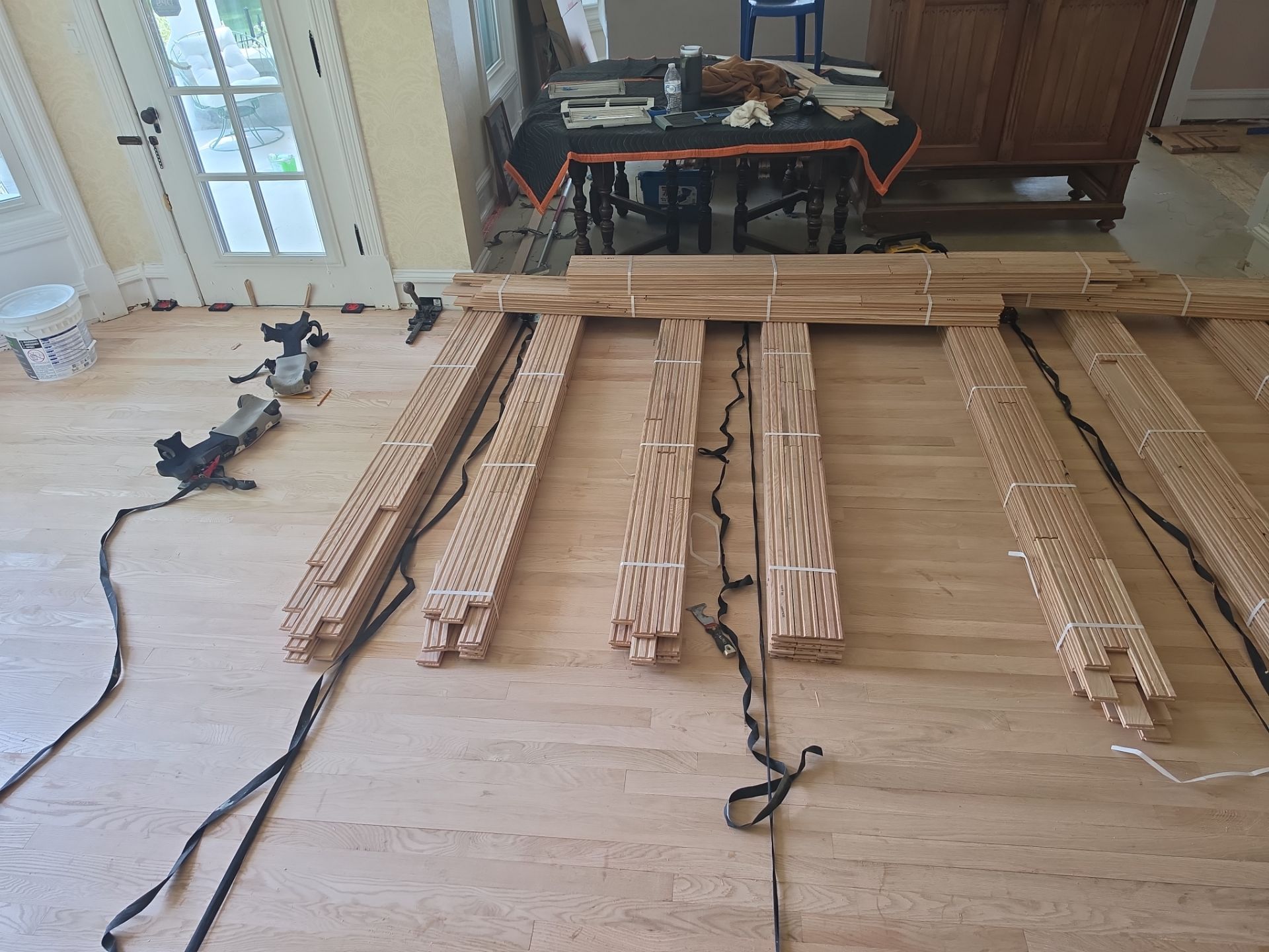 Farm house boarder by Ann Arbor Hardwoods