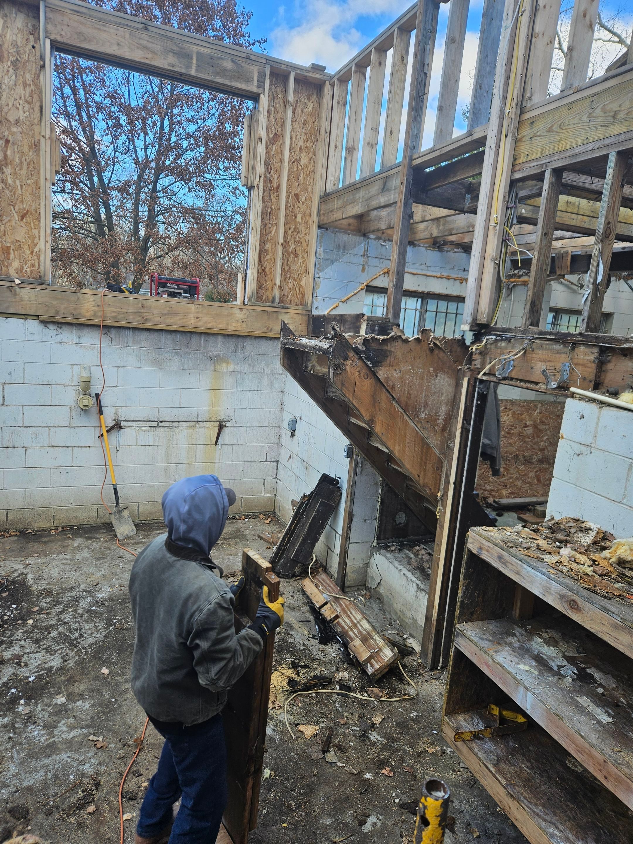 New Home Build (Fire Damage) by Clark Builders LLC