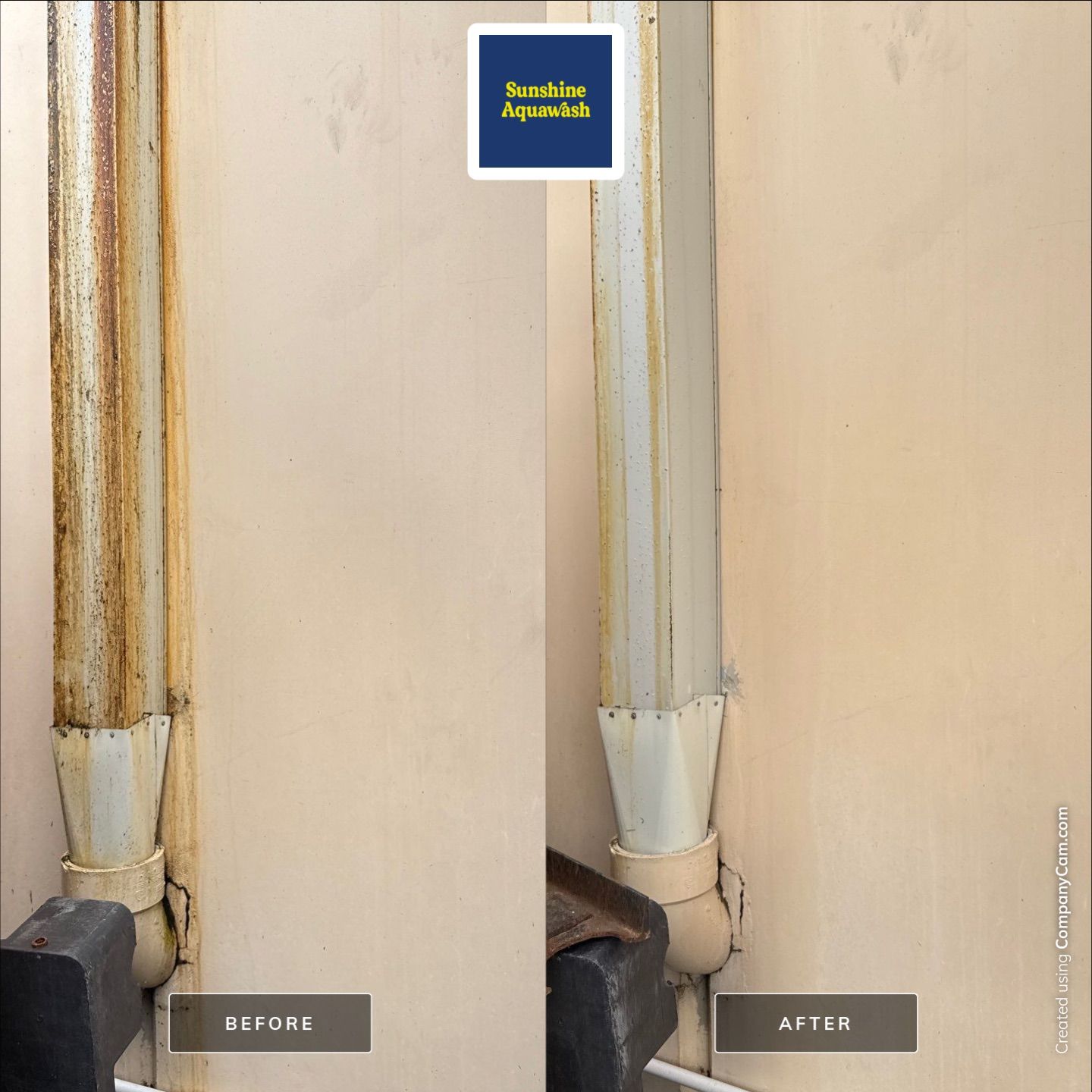 Commercial Loading Dock & Dumpster Area Cleaning Transformation by Sunshine AquaWash