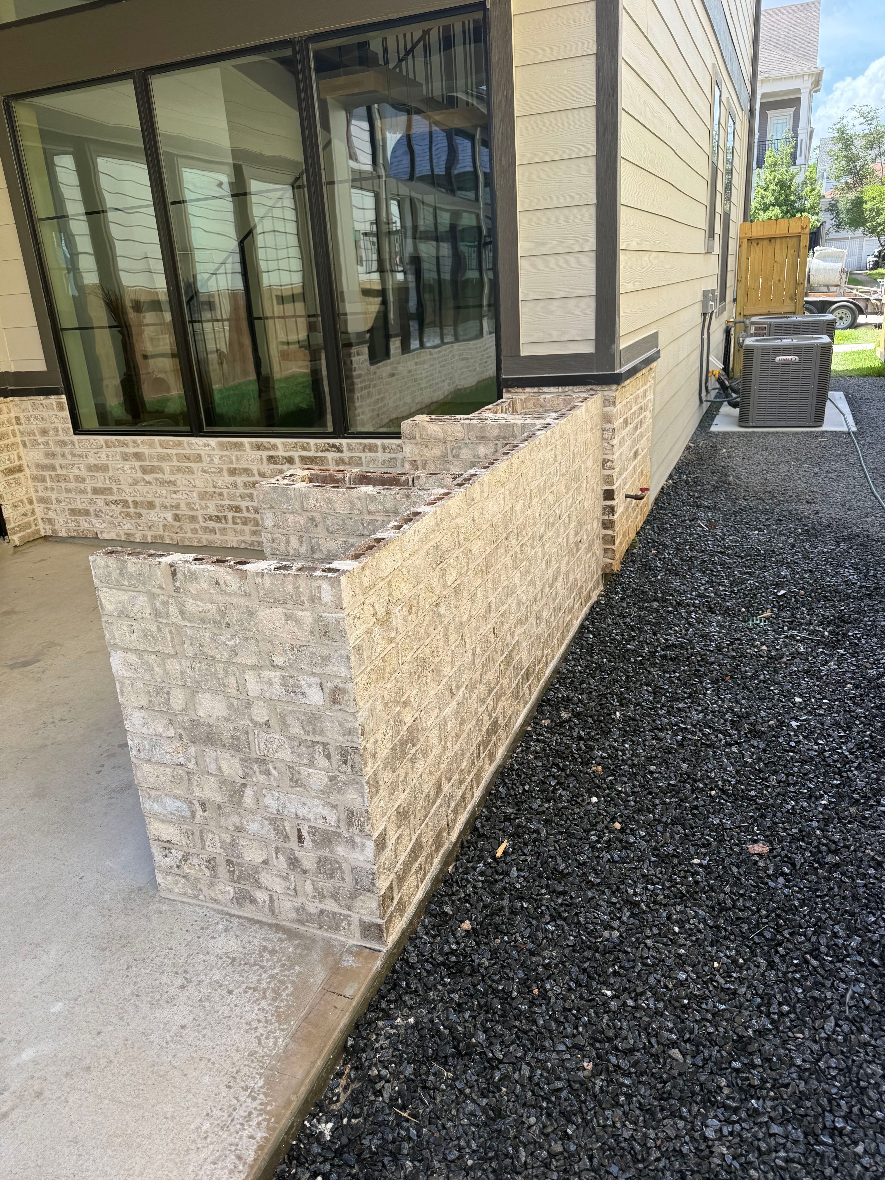 Brick-Built Outdoor Kitchen – Solid by Design. by Apex Conventional Stucco Llc