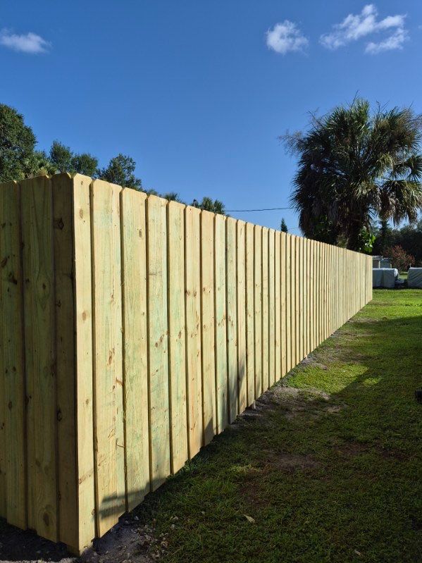 Black Vinyl Chain Link Fence Installation in Arcadia Florida by True Fence LLC