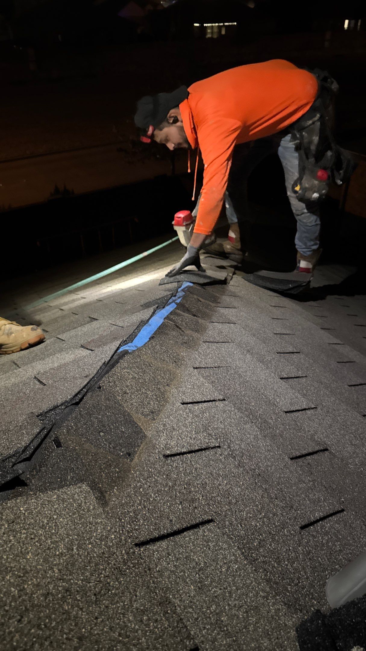 Residential Roofing Repair using Various Roof Repair Materials by Harvey Roofing & Construction