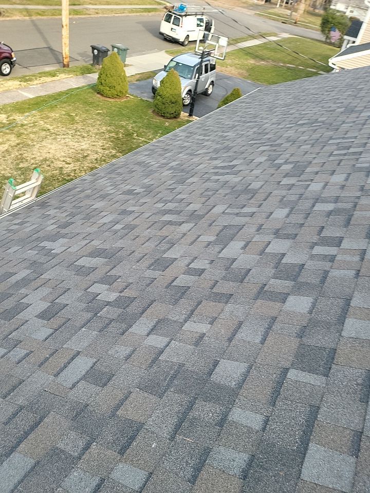 Residential Roofing Installation using Owens Corning TruDefinition - Williamsburg Gray by A Plus Exterior