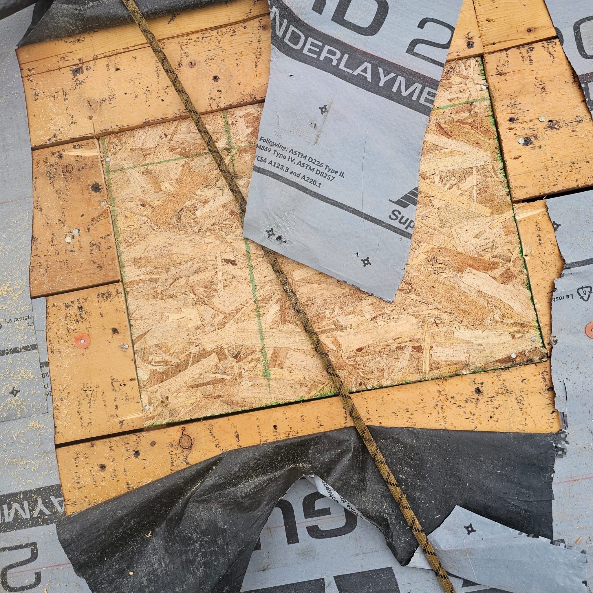 Residential Roofing Installation using GAF Timberline HDZ Charcoal by Rainstoppers Roofing