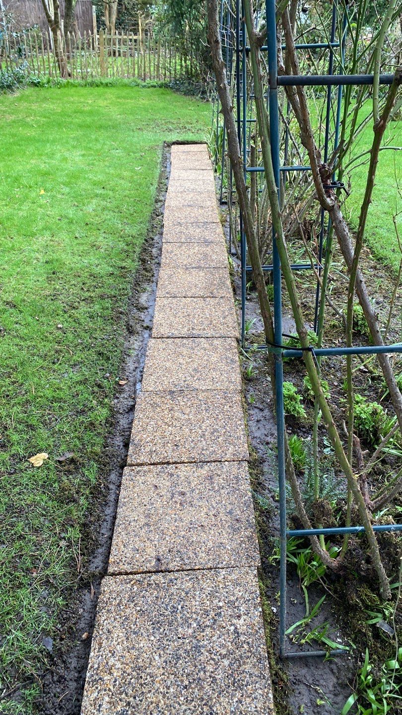 Driveway And Patio Clean using honda 21 ltr/min by Ges Exterior Cleaning ltd