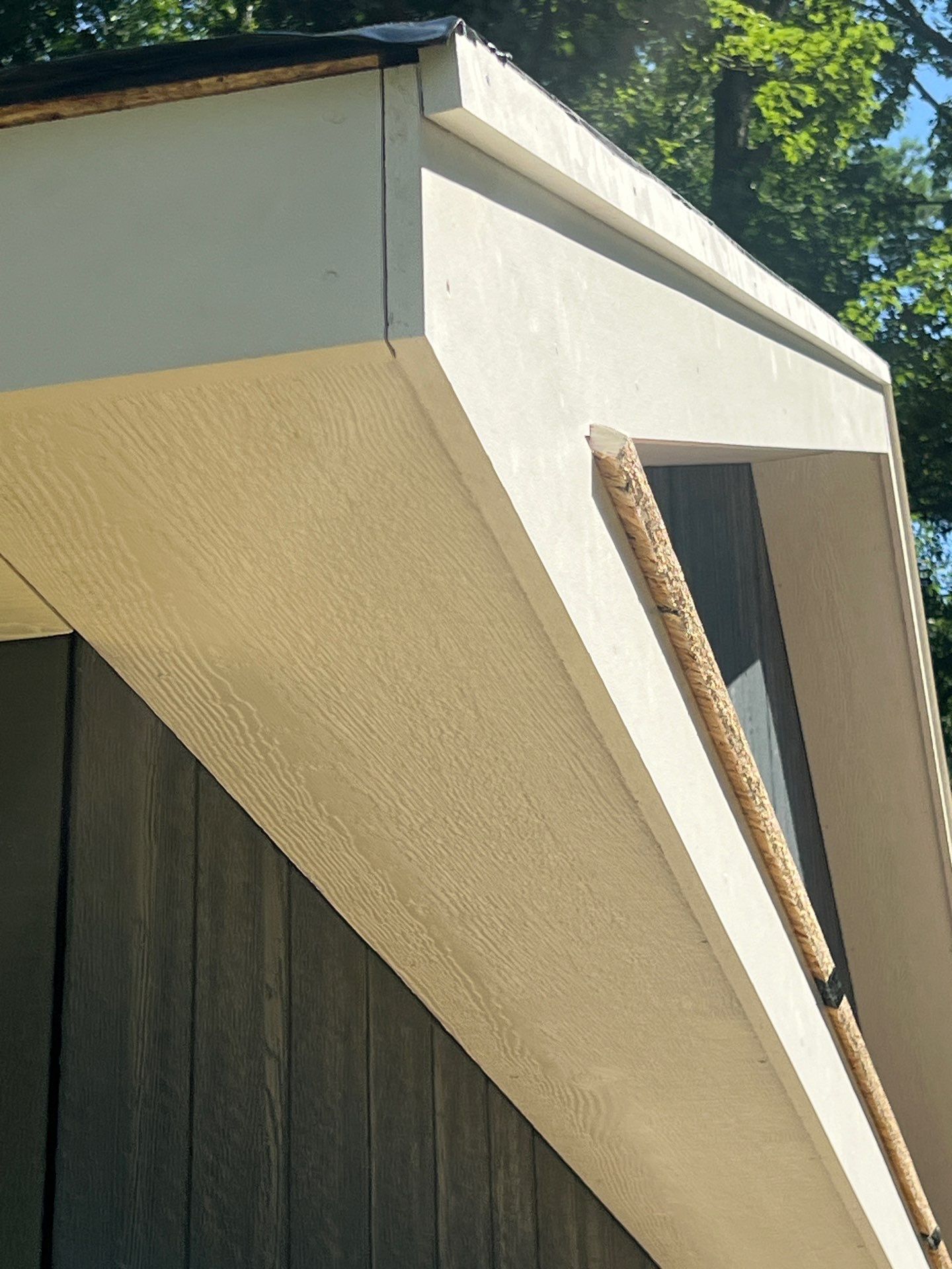 Garage using LP SmartSide Panel Siding by Chagnon Building & Remodeling LLC