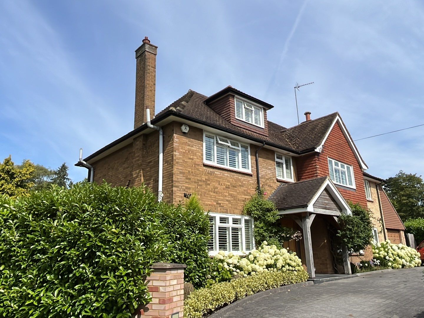 Exterior Clean - Roof - Patio - Driveway using Honda 15lpm Low Pressure Washing Machine by Ges Exterior Cleaning ltd