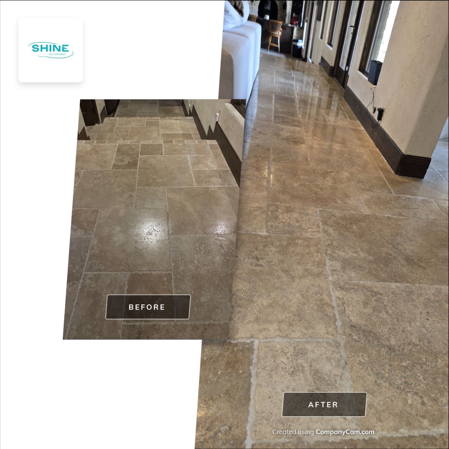 Project in Boerne by SHINE Tile and Grout Cleaning