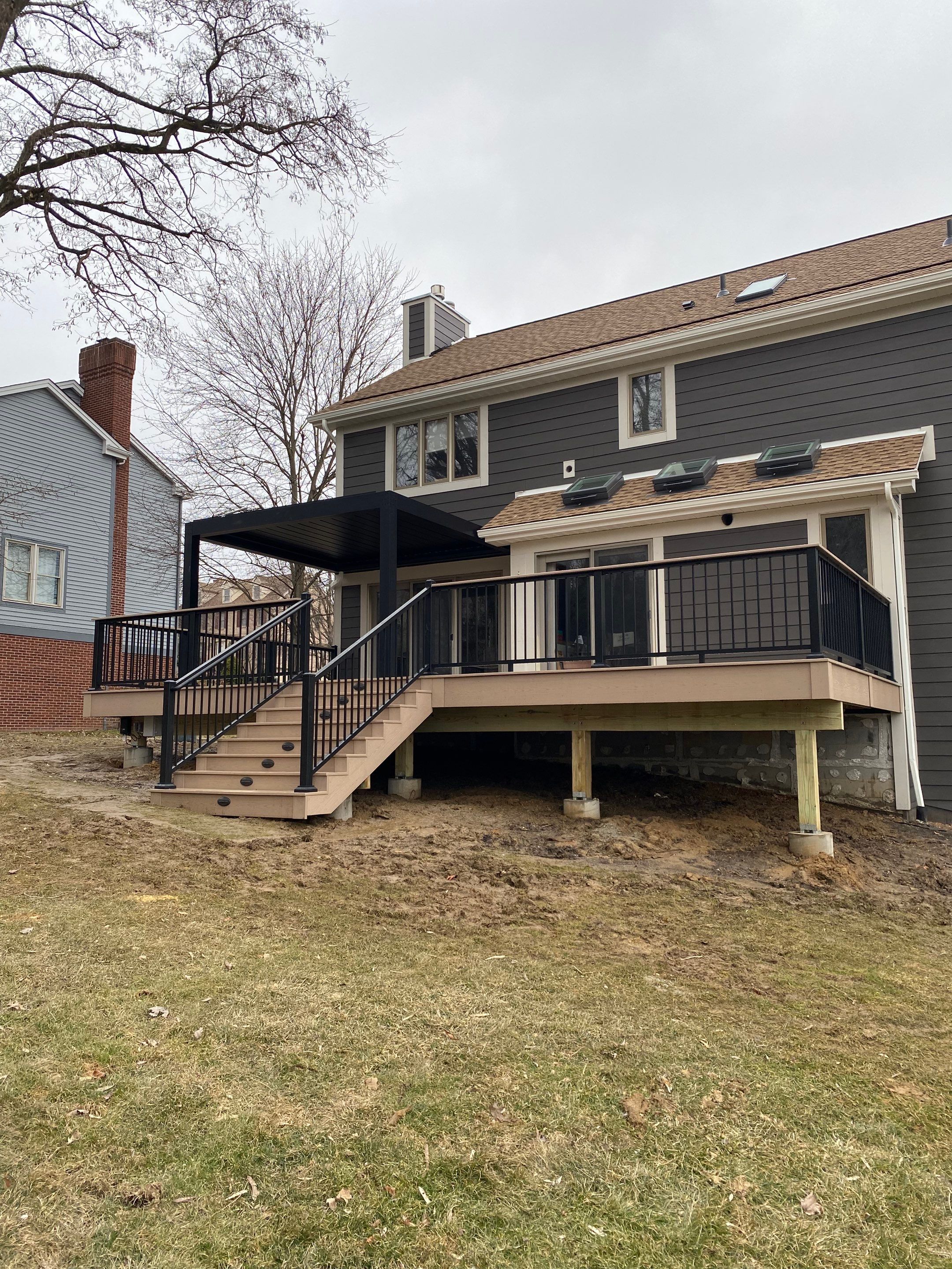 Full exterior remodel by Cousins Roofing Siding & Decks