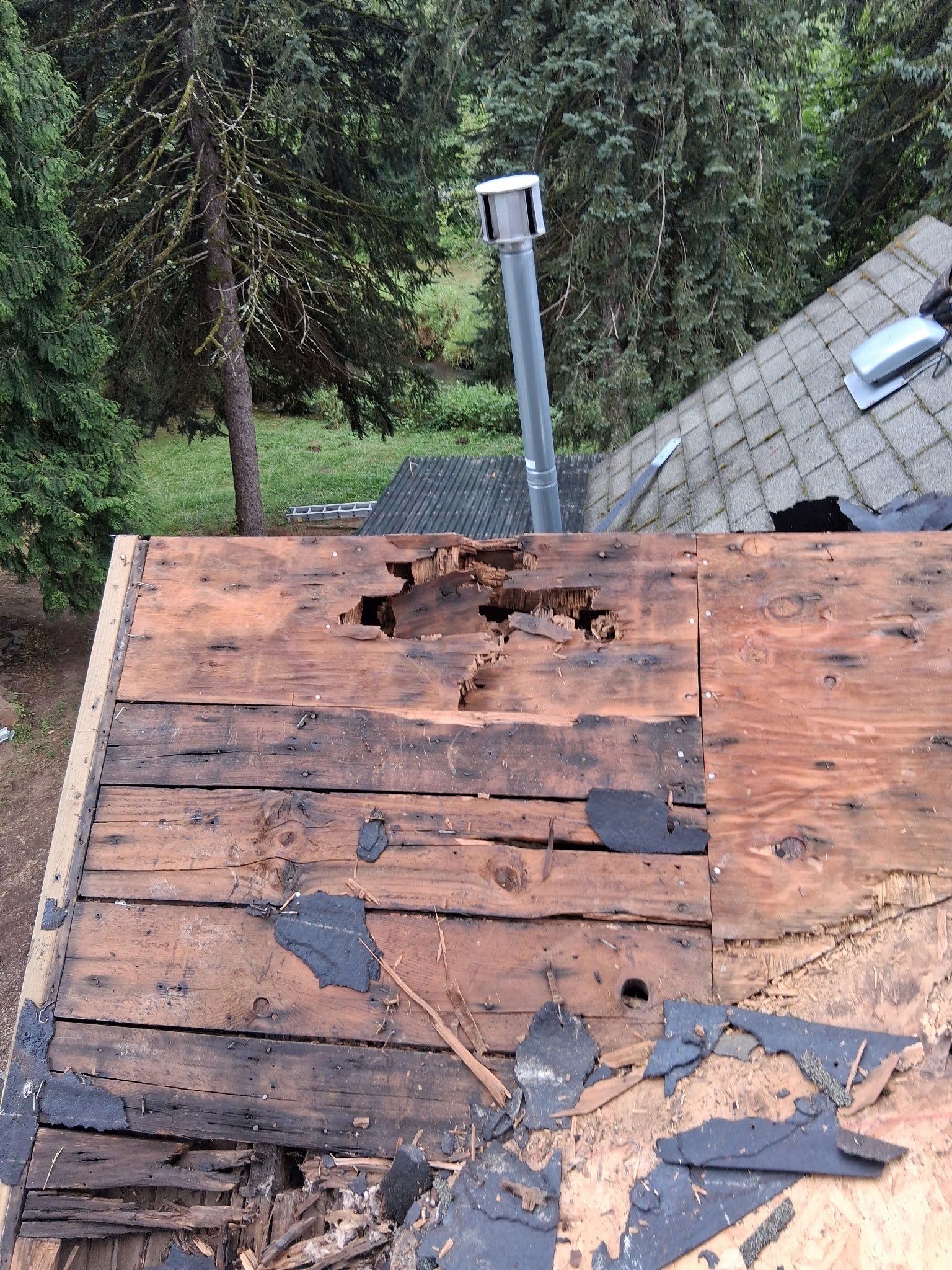 Project in Gresham by Tom Leach Roofing