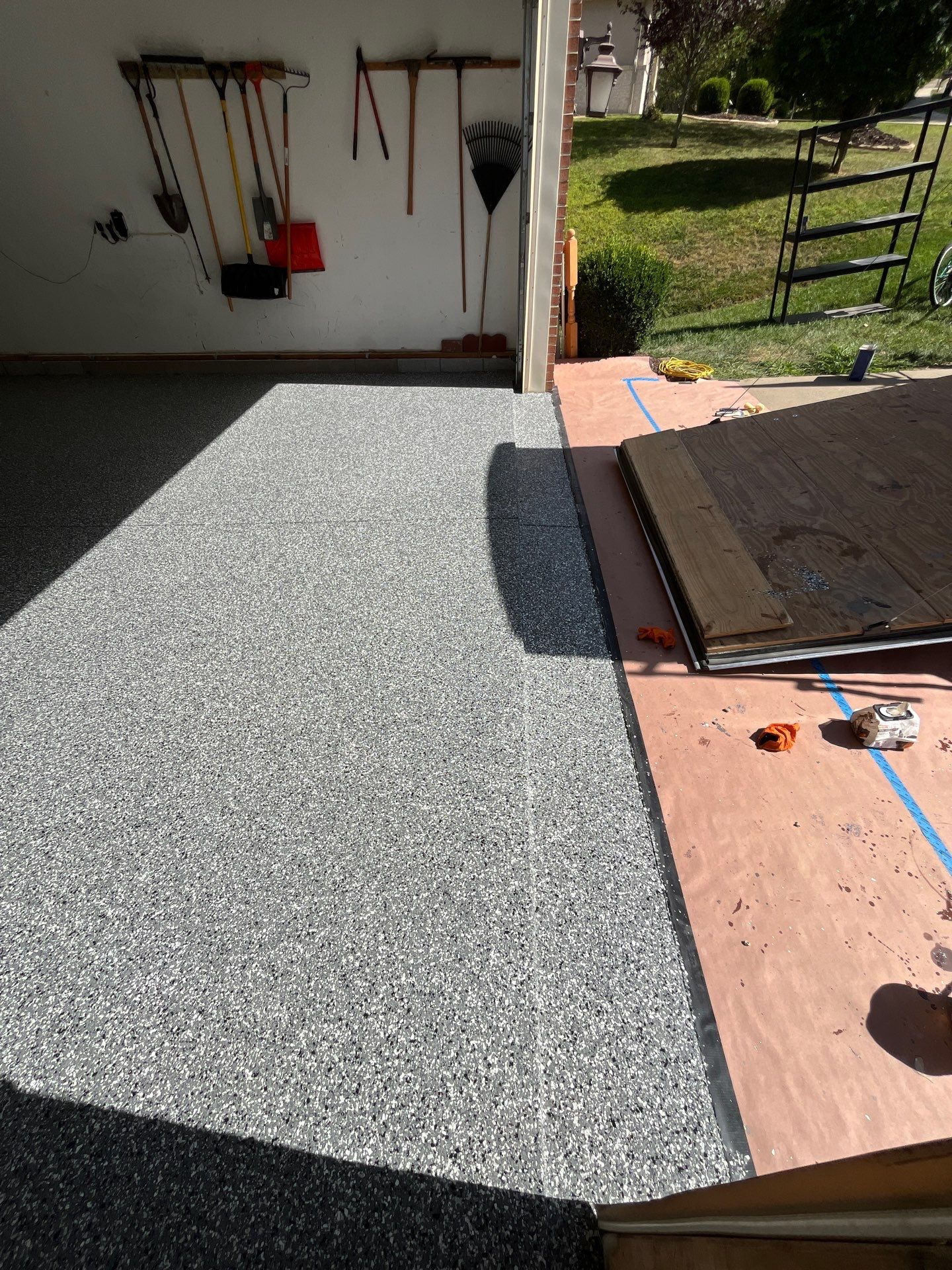 Porch + Garage Project in PITTSBURGH by Floors in a Day, Inc