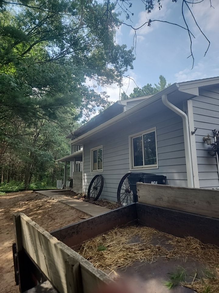 5" Gutters in Clear Lake by Next Level Seamless Gutters / Exteriors Inc.