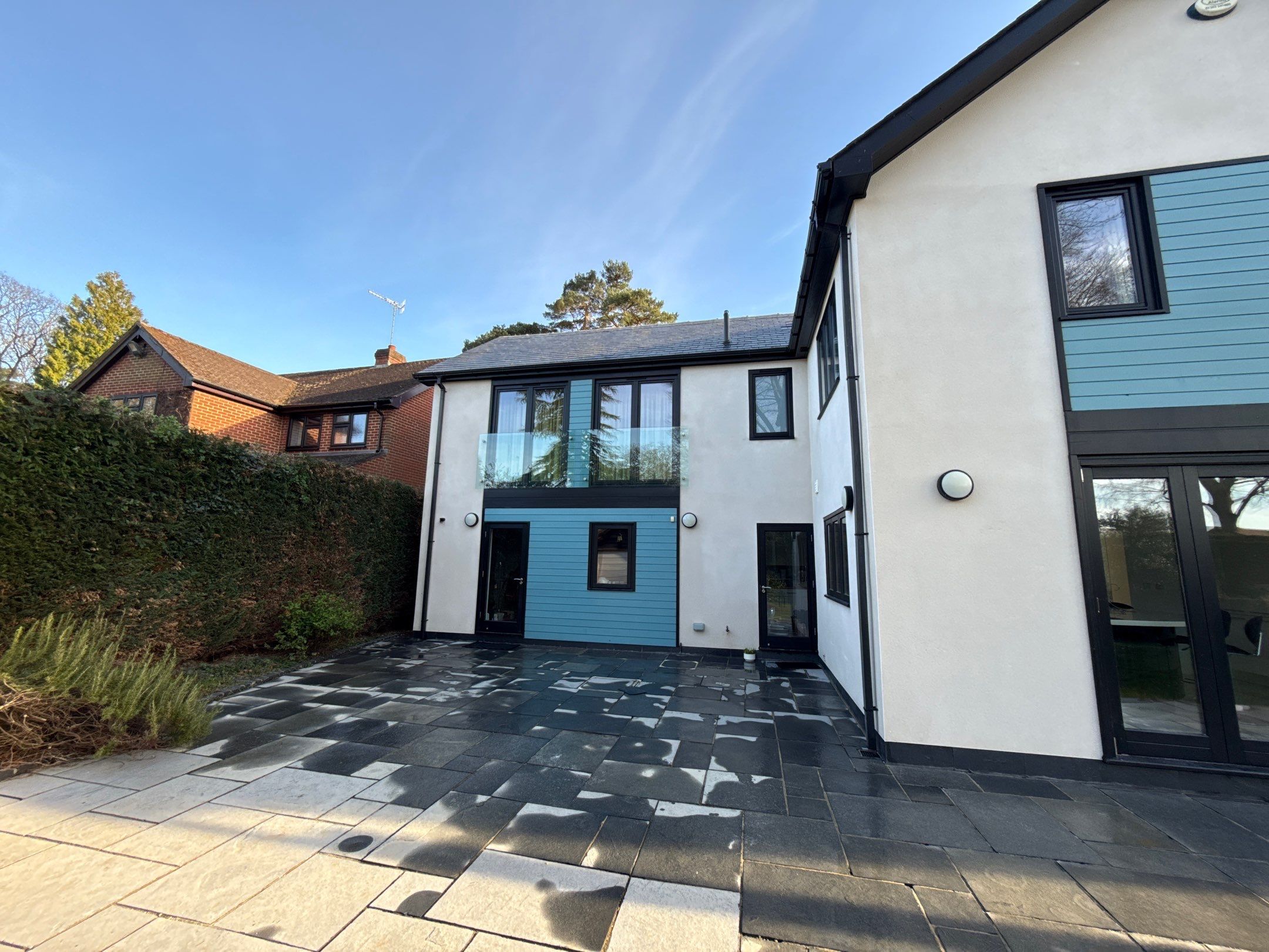 Render and Roof clean using Softwash Equipment by Ges Exterior Cleaning ltd