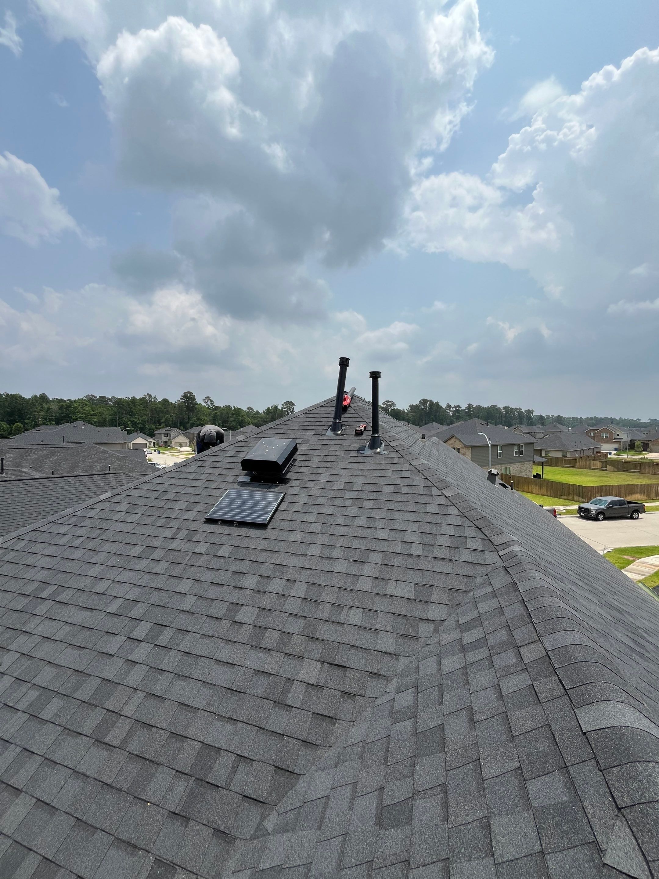 Roof Tune up Project in Magnolia by Roofing Technologies Unlimited