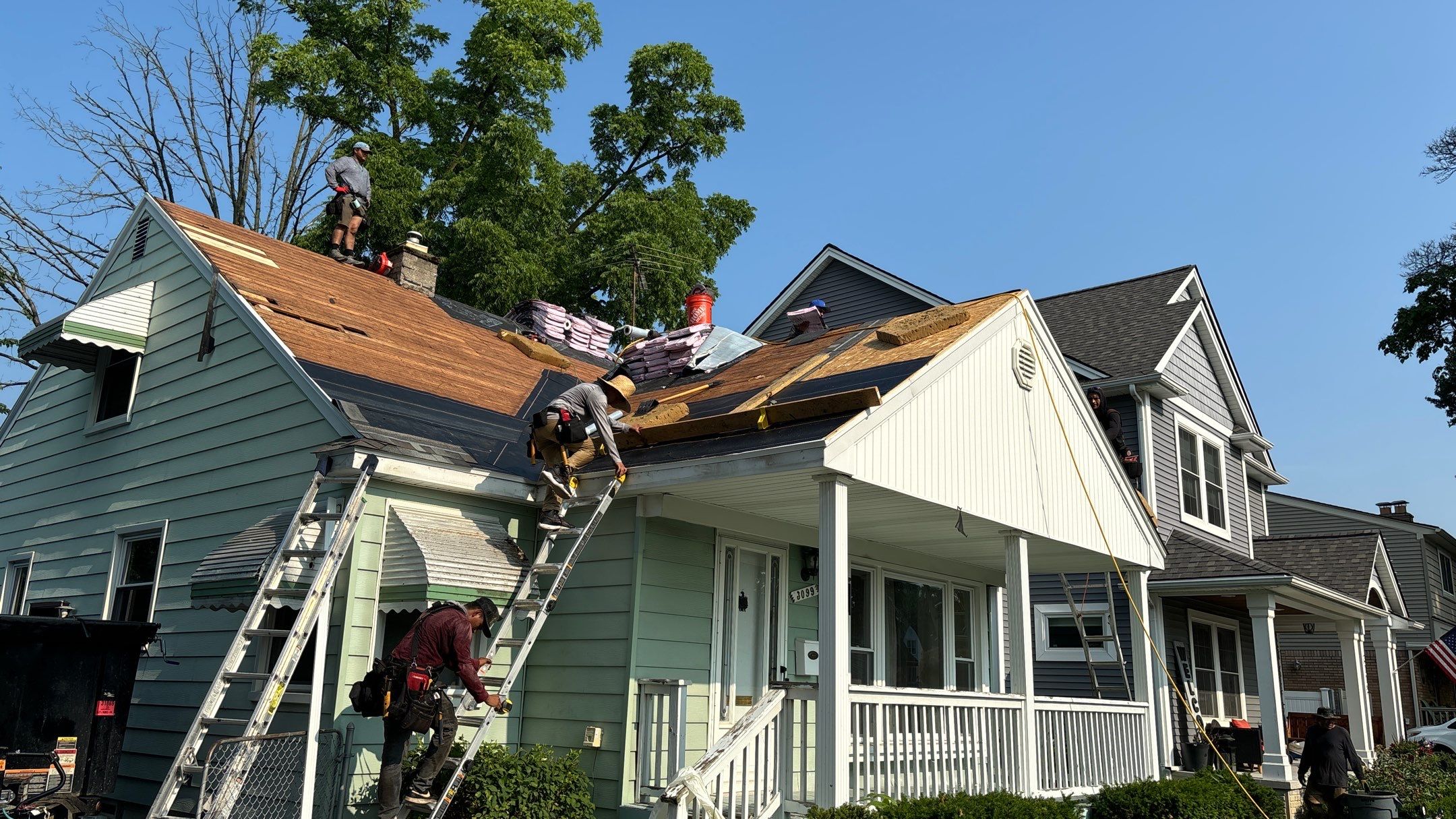 Roof Replacement using Owens Corning Duration by 180 Contractors