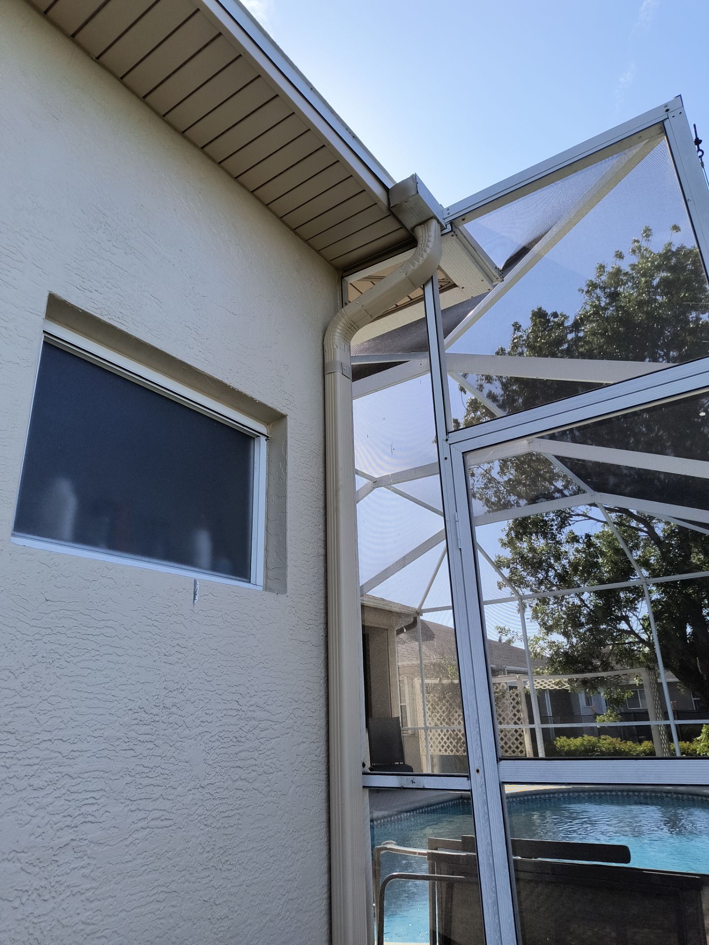 Cameo New Gutters and Soffit Installation FL by Gutter Professors