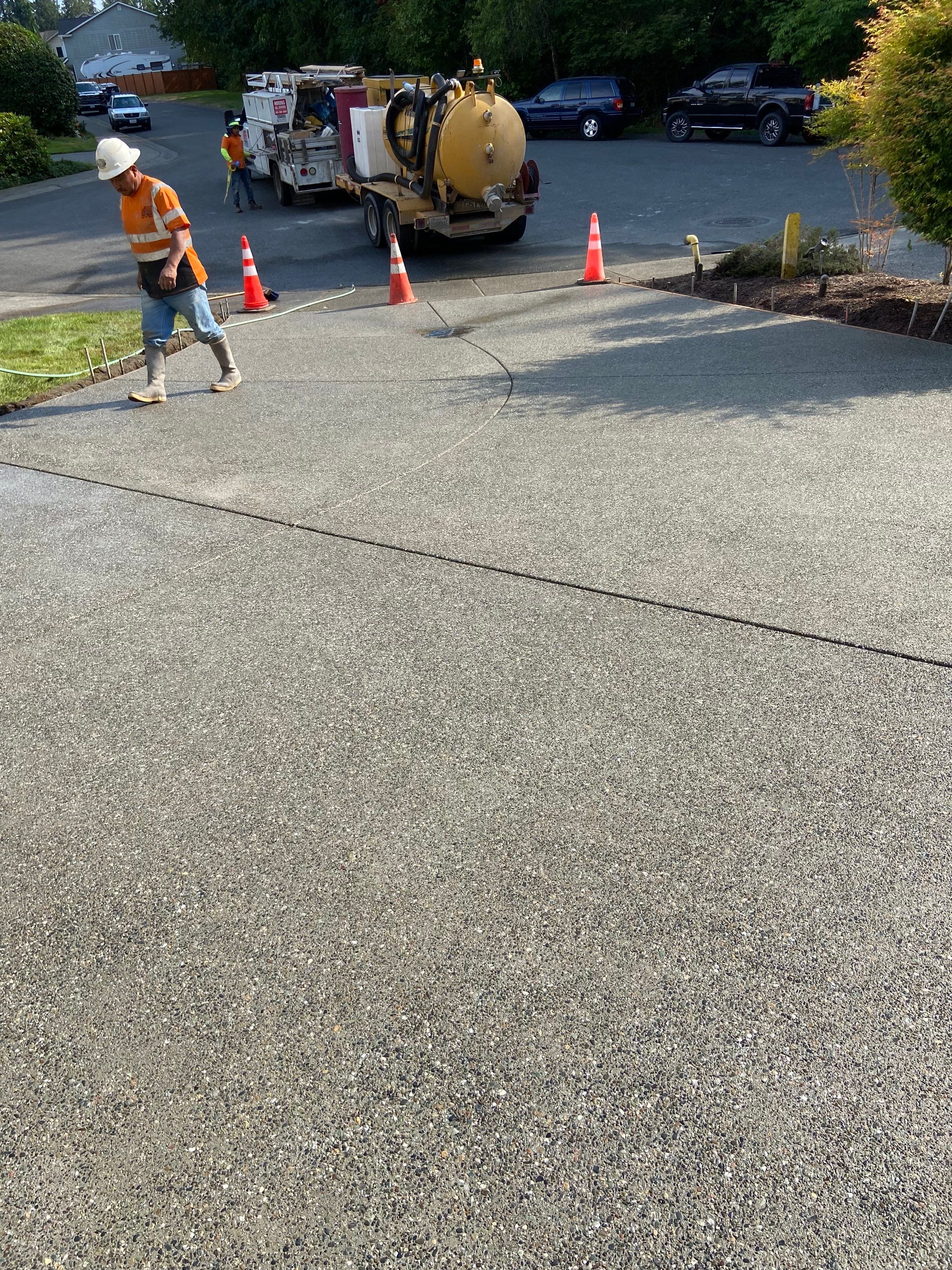 Luis | Concrete Driveway by Jireh Asphalt & Concrete Inc 