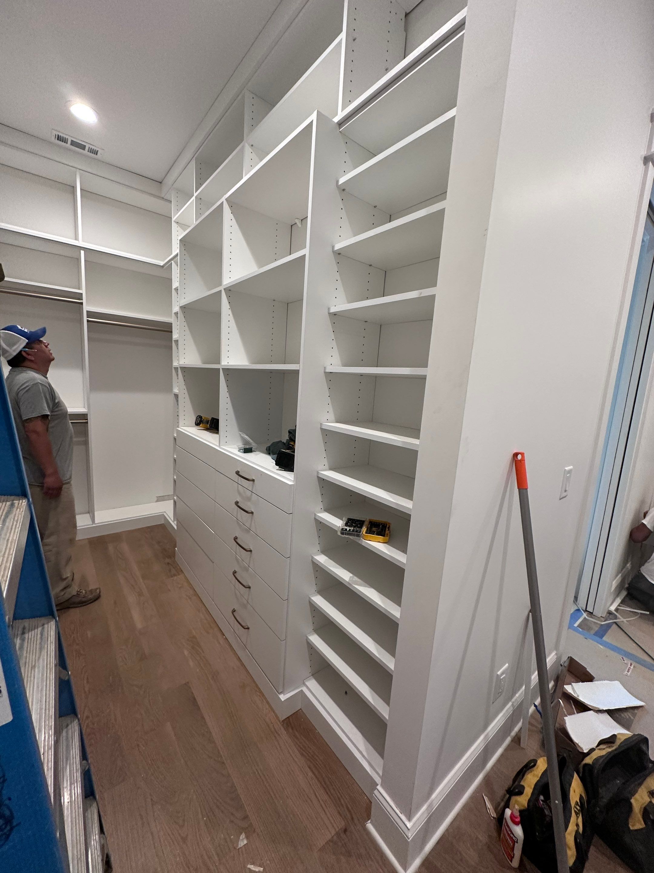 Closet Project in Woodstock by Atlanta Design Group