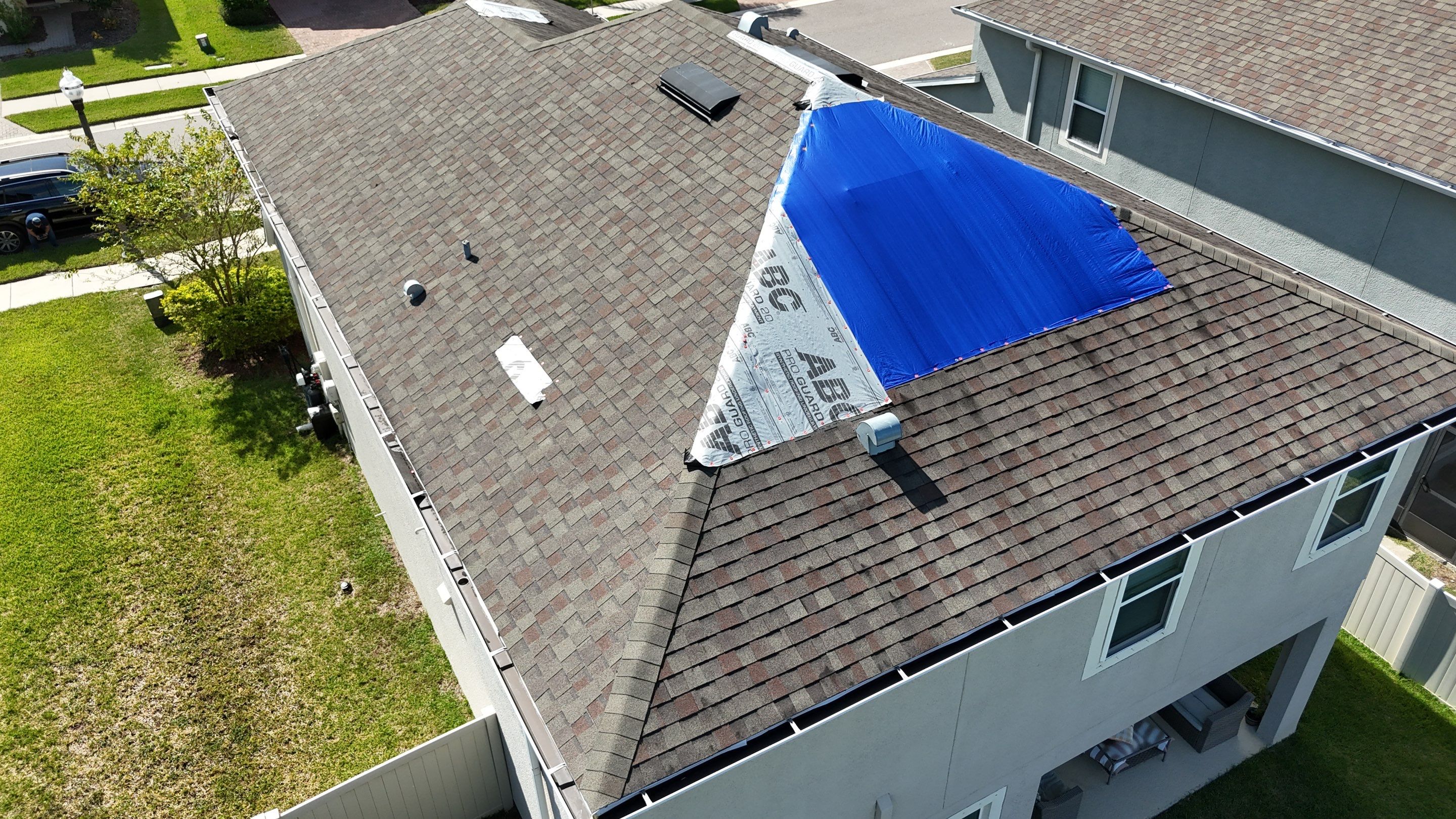 Roof Damage Claim in Lutz by FLAPA & KeyStone