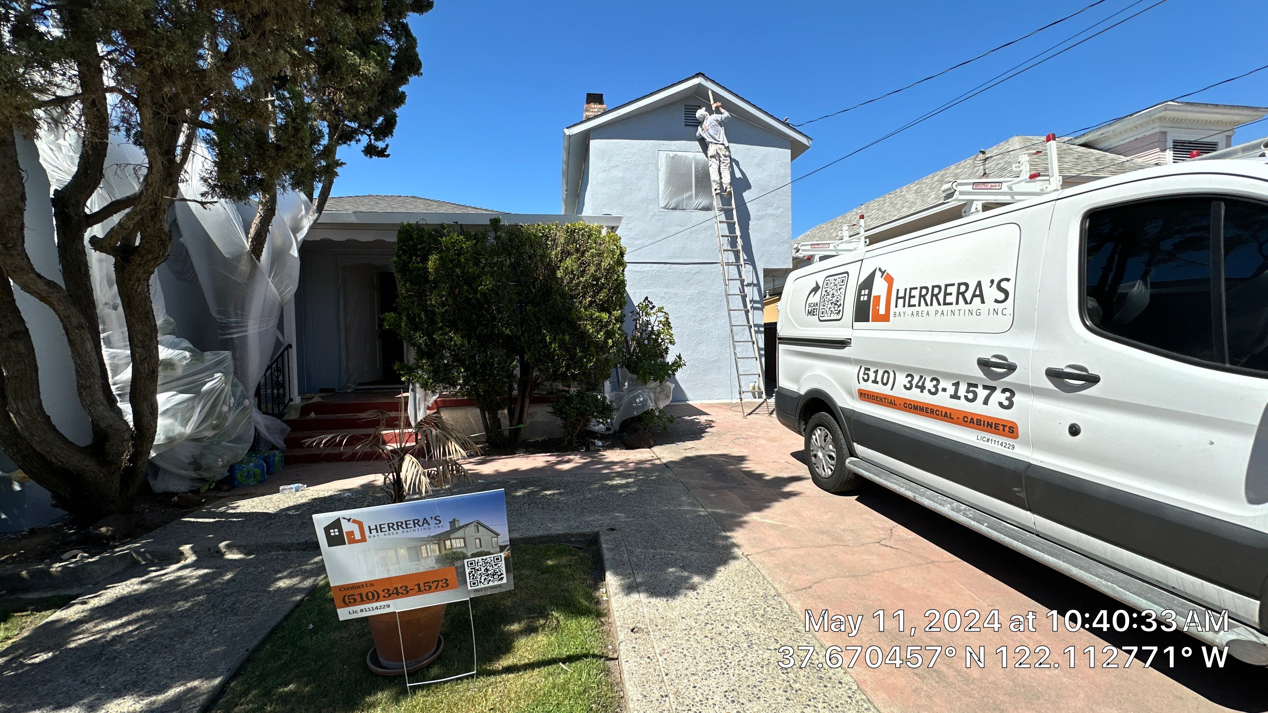 Interior- exterior Painting Hayward  by Herrera’s Bay Area Painting inc.