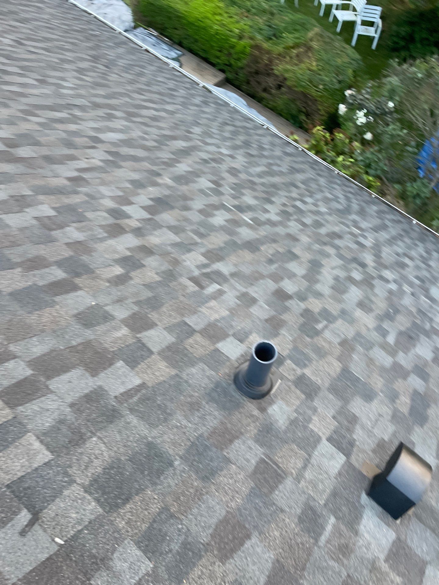 Residential Roofing Installation using GAF Timberline HDZ Charcoal by Rainstoppers Roofing