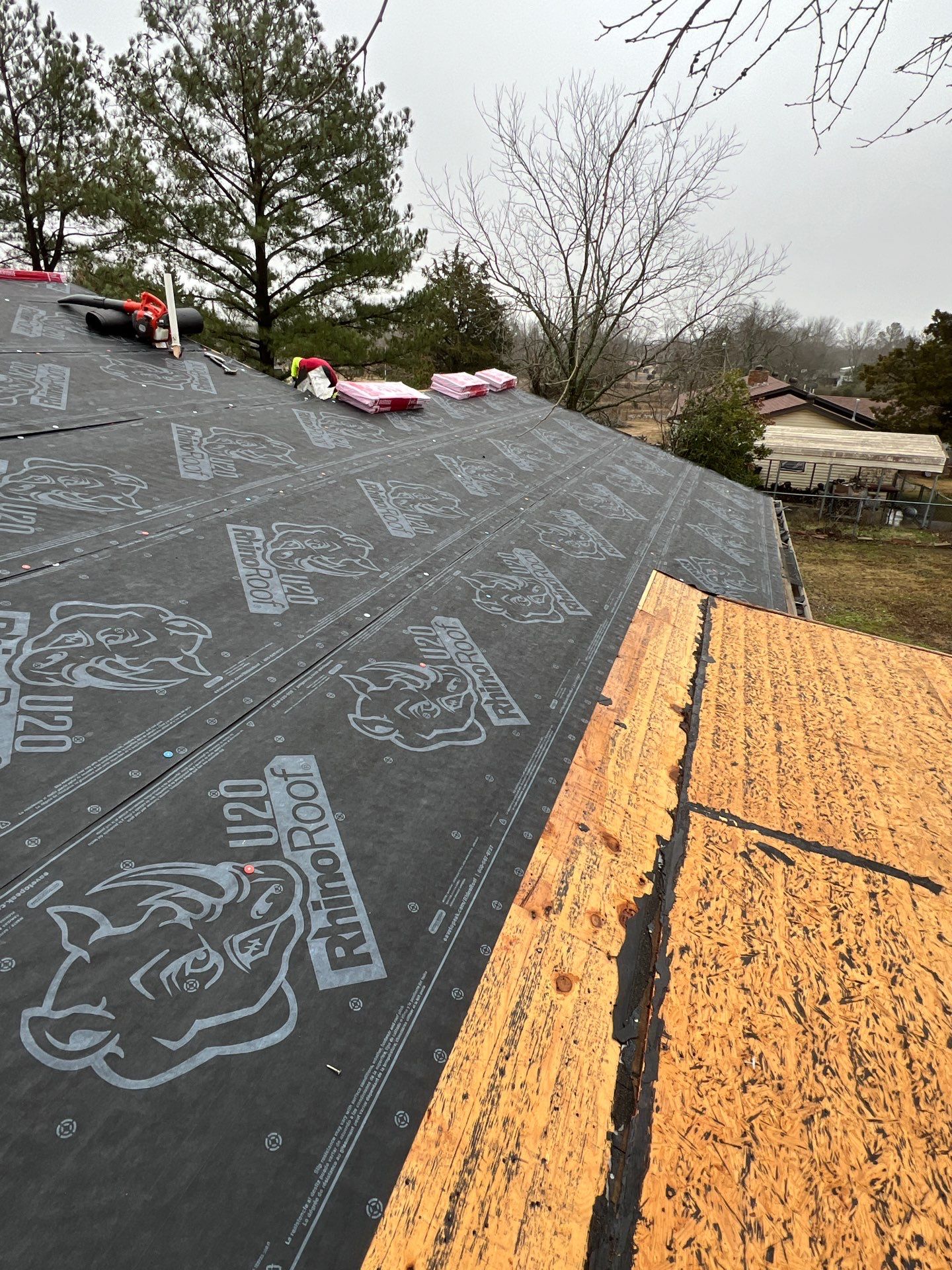 Hail damage? Give us a call! by In & Out Construction & Remodeling, LLC
