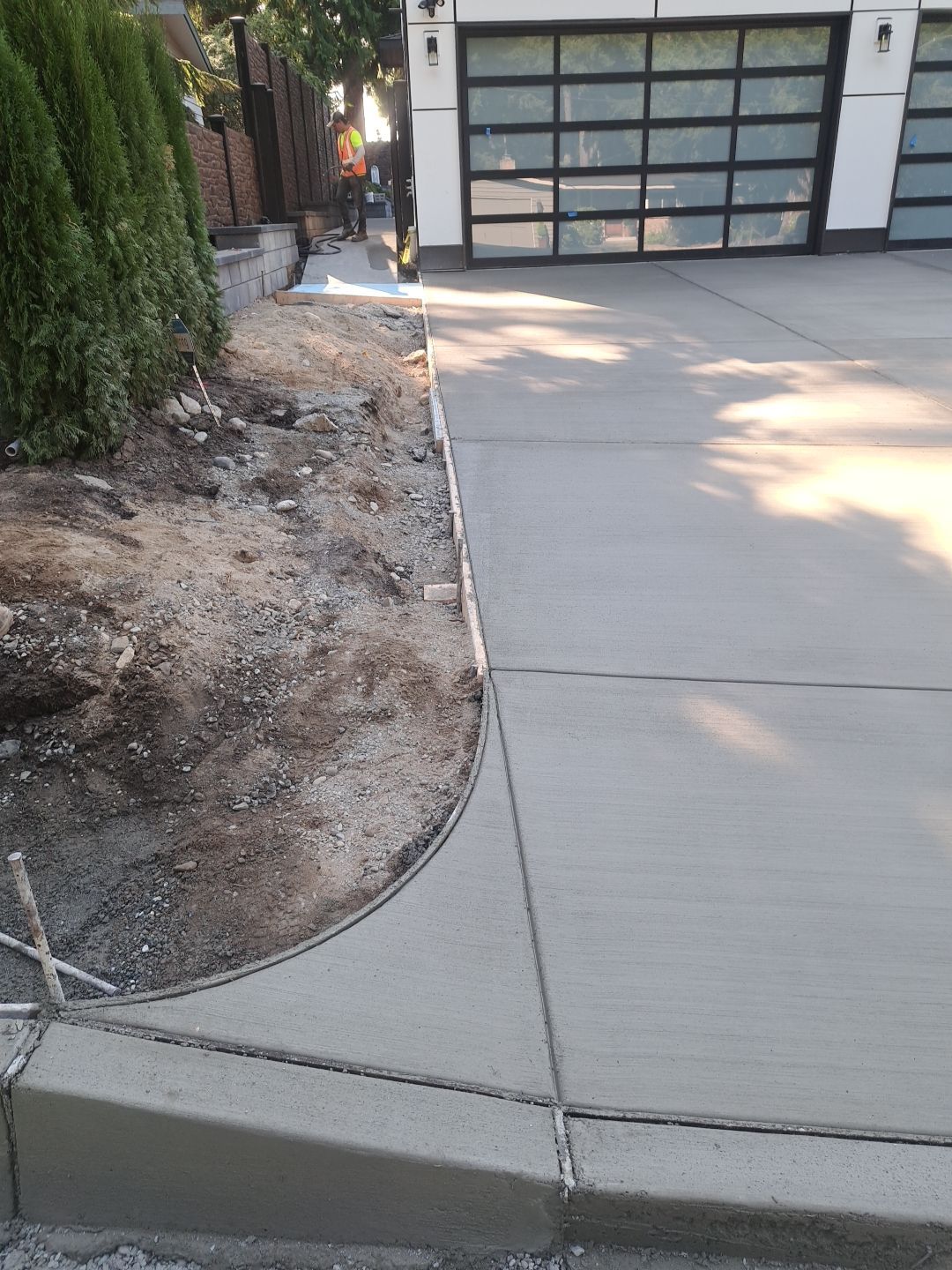 Bruce | Broom Finish Driveway, Concrete Project by Jireh Asphalt & Concrete Inc 
