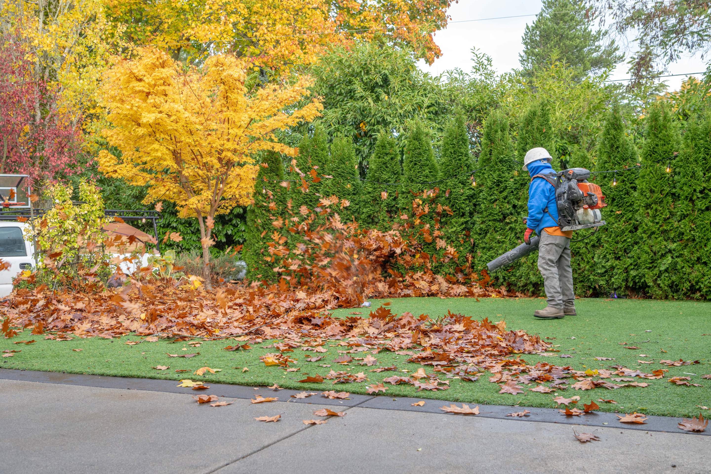 Fall and Spring Cleaning by Jireh Asphalt & Concrete Inc 