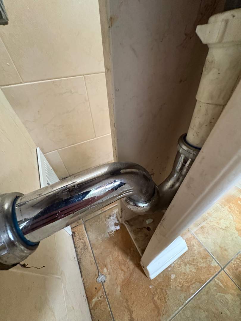 Bathroom Drain Repair and P-Trap Replacement — Salem MA by FAGONE MECHANICAL