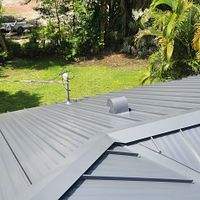 24ga 1.5" Mechanical Seam Charcoal Gray   by Total Roofing System The Metal Roof Experts