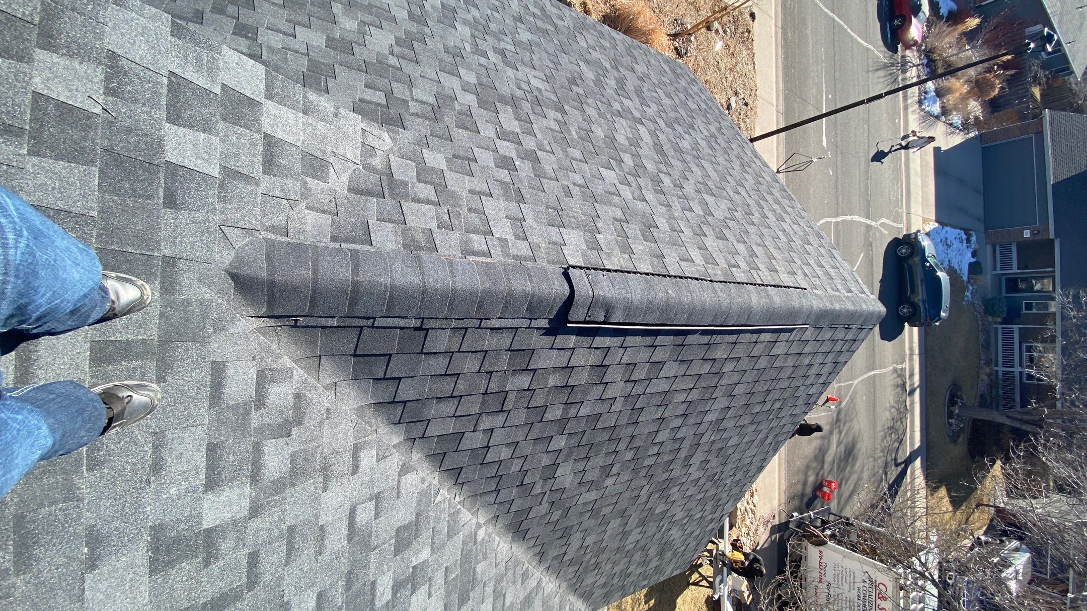 Resdiental Hail Damage Roof Replacement using Certainteed Northgate by Black Belt Roofing