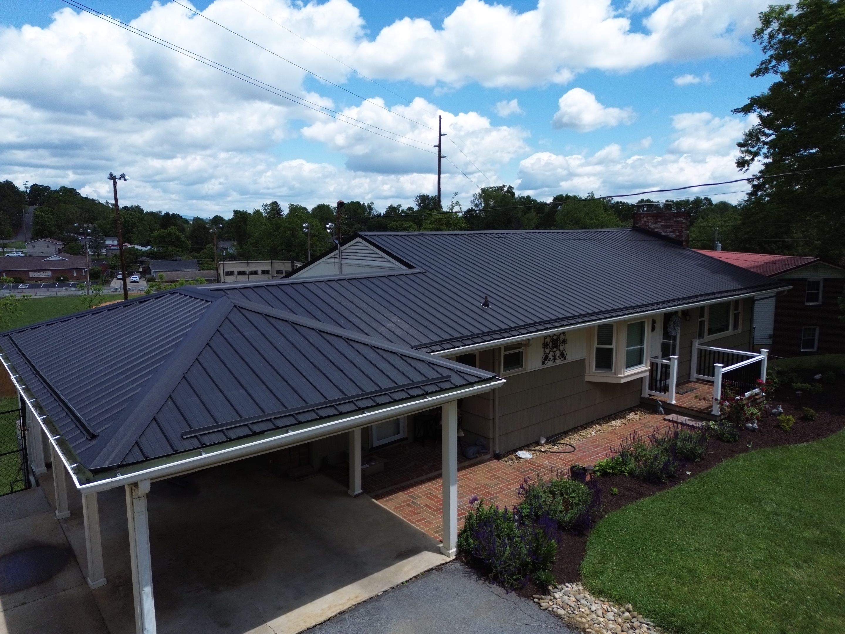 Black Frost AG Panel by Omnia Roofing