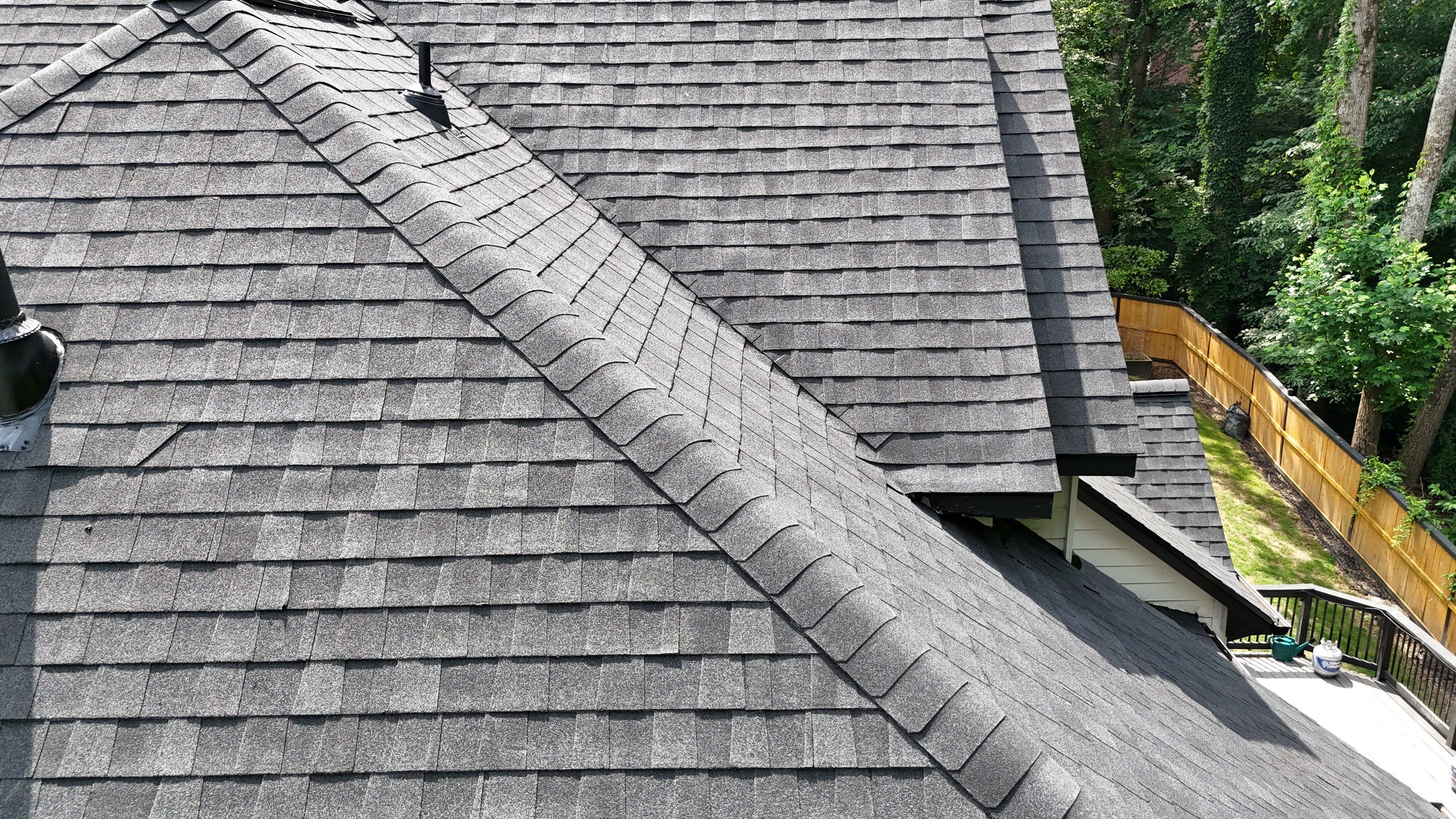 Alpharetta, GA Roof Replacement CertainTeed Landmark Charcoal  by Reset Roofing