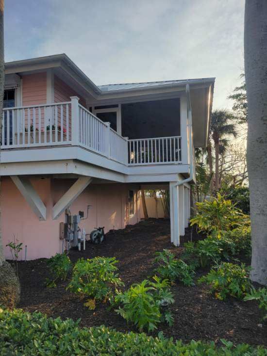 Half-Round Seamless Gutters in Boca Grande FL by Gutter Professors