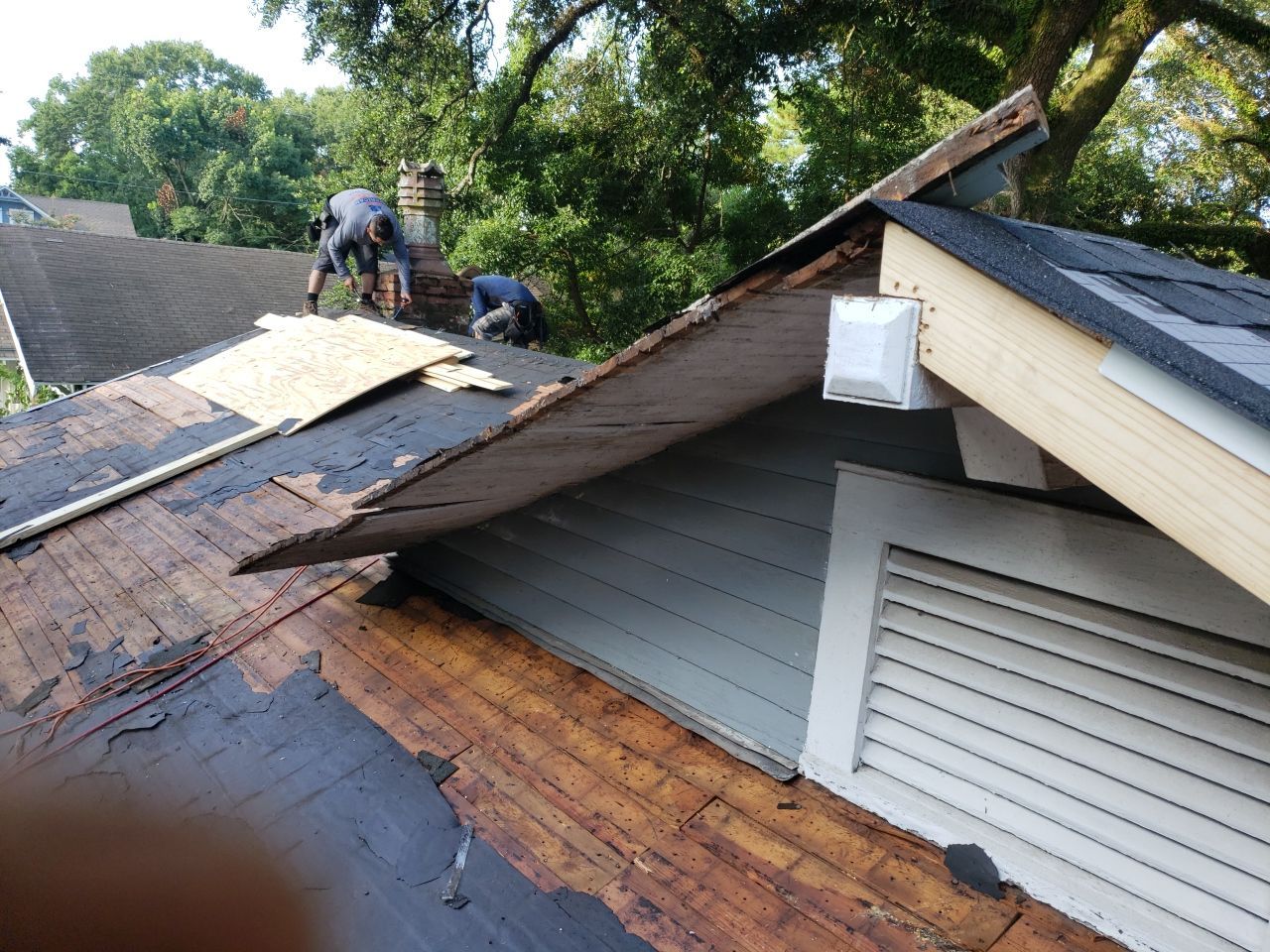 Residential Roofing Repair using Roof Replacement by American Roofing & Construction LLC