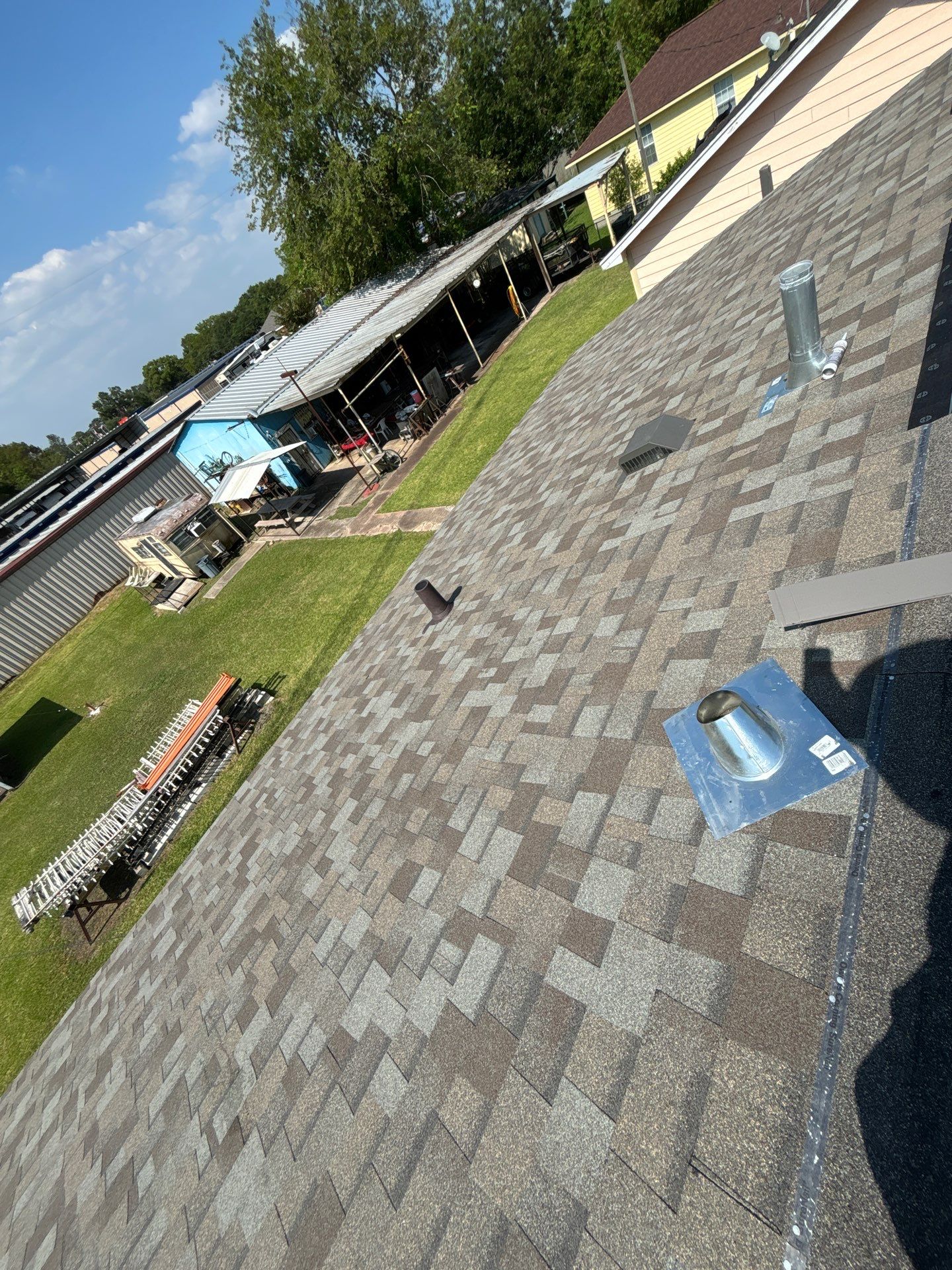 Residential Roofing Installation using Owen's Corning Duration (Lifetime) Shingles by Roof Repair Company