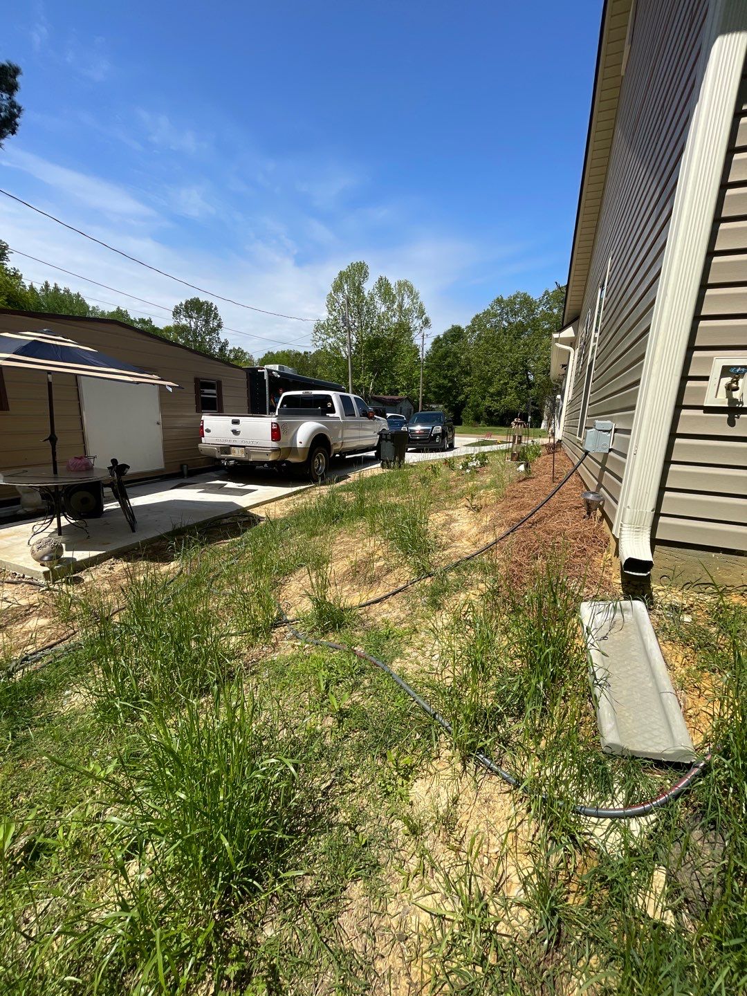Treated Pine Deck  by Roberson Construction LLC