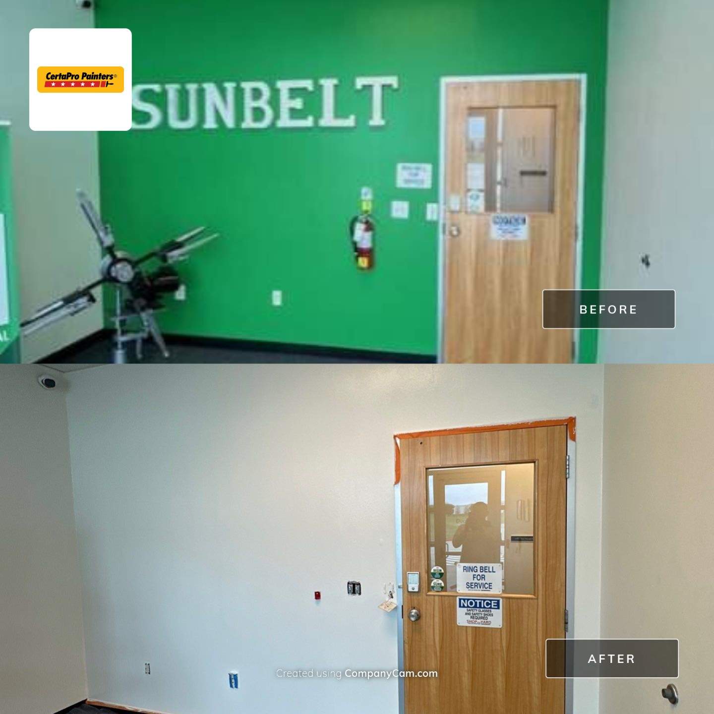 Project in Roanoke by CERTAPRO PAINTERS OF SOUTHLAKE