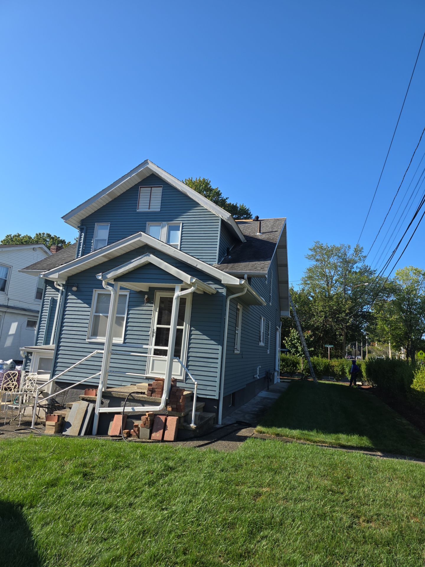 Residential Roofing Installation using Owens Corning TruDefinition Duration - Estate Gray by A Plus Exterior