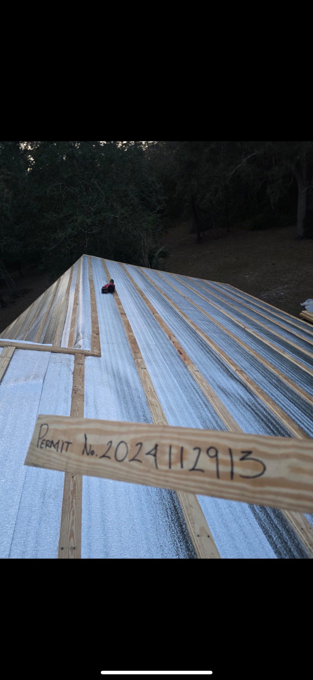 Taupe Exposed Fastener by Reimagine Roofing