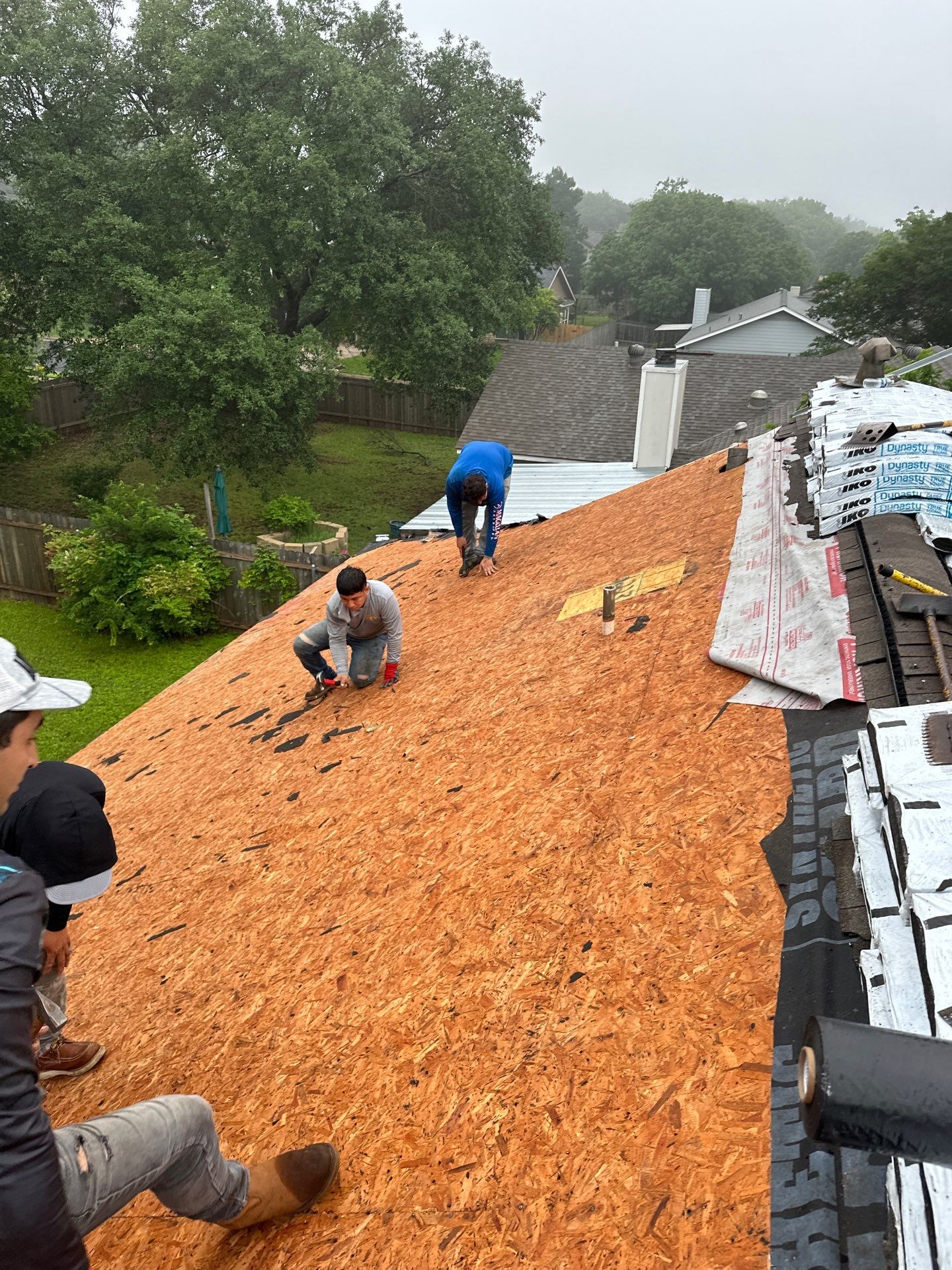 Residential Roofing Installation using Owens Corning Duration Tru Def Brownwood by DeZign Roofing & Exteriors