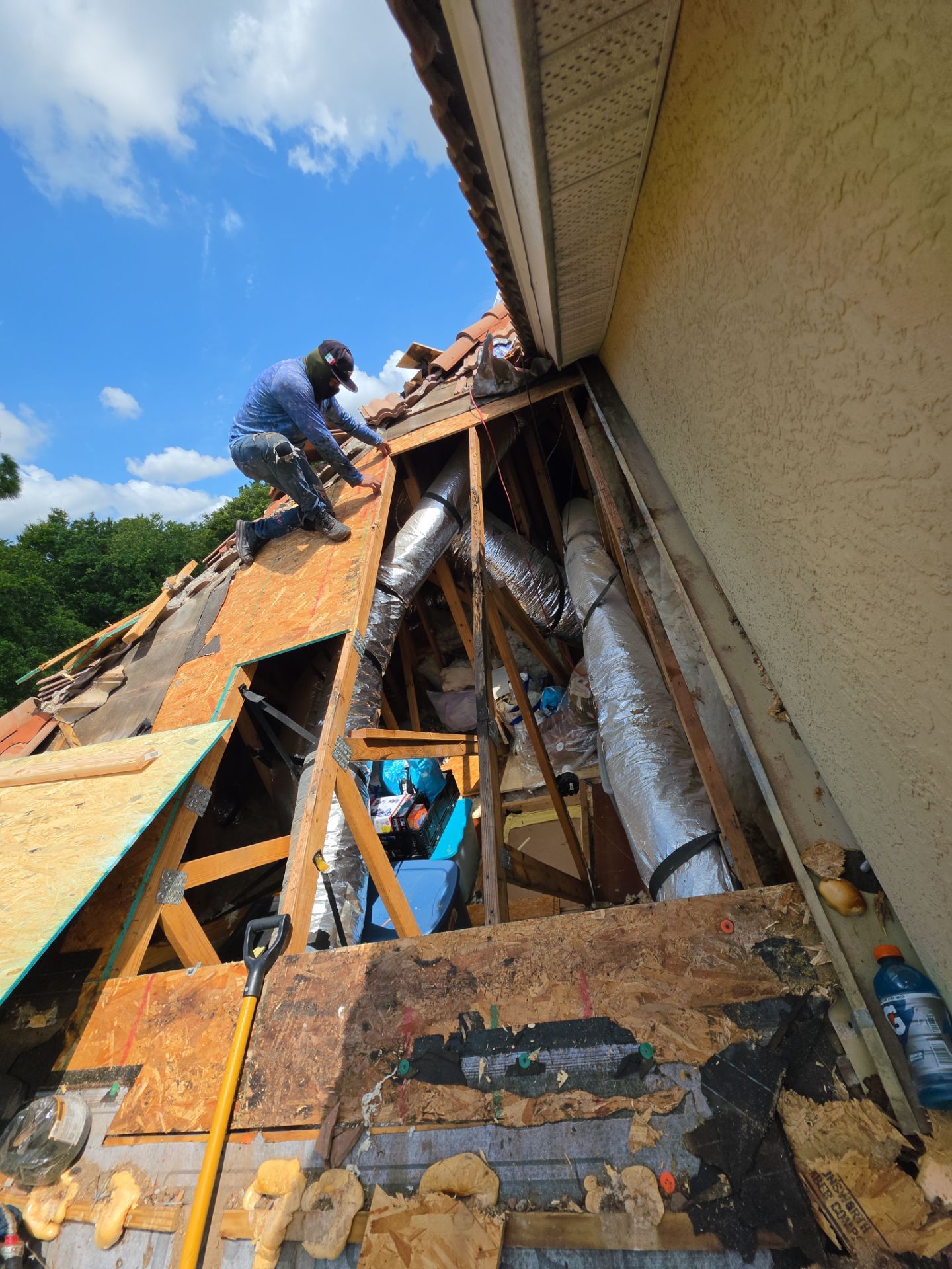 Another Roof Is Being FORTIFIED in Orlando! We're On Our Way! by Fortified Roofing Solutions Corp.