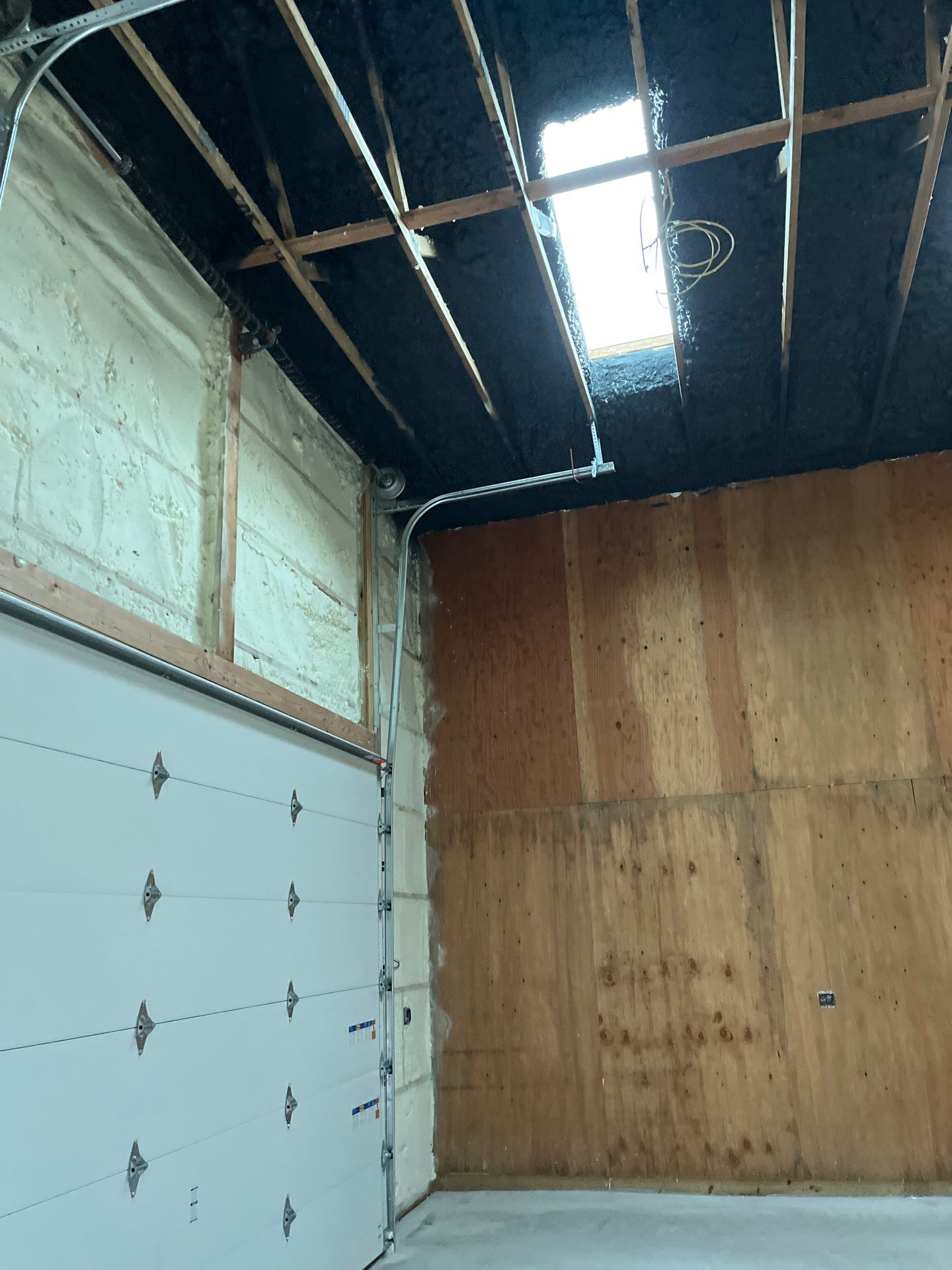 Open Cell Spray Foam to a Pole Barn by NYS Foam & Energy