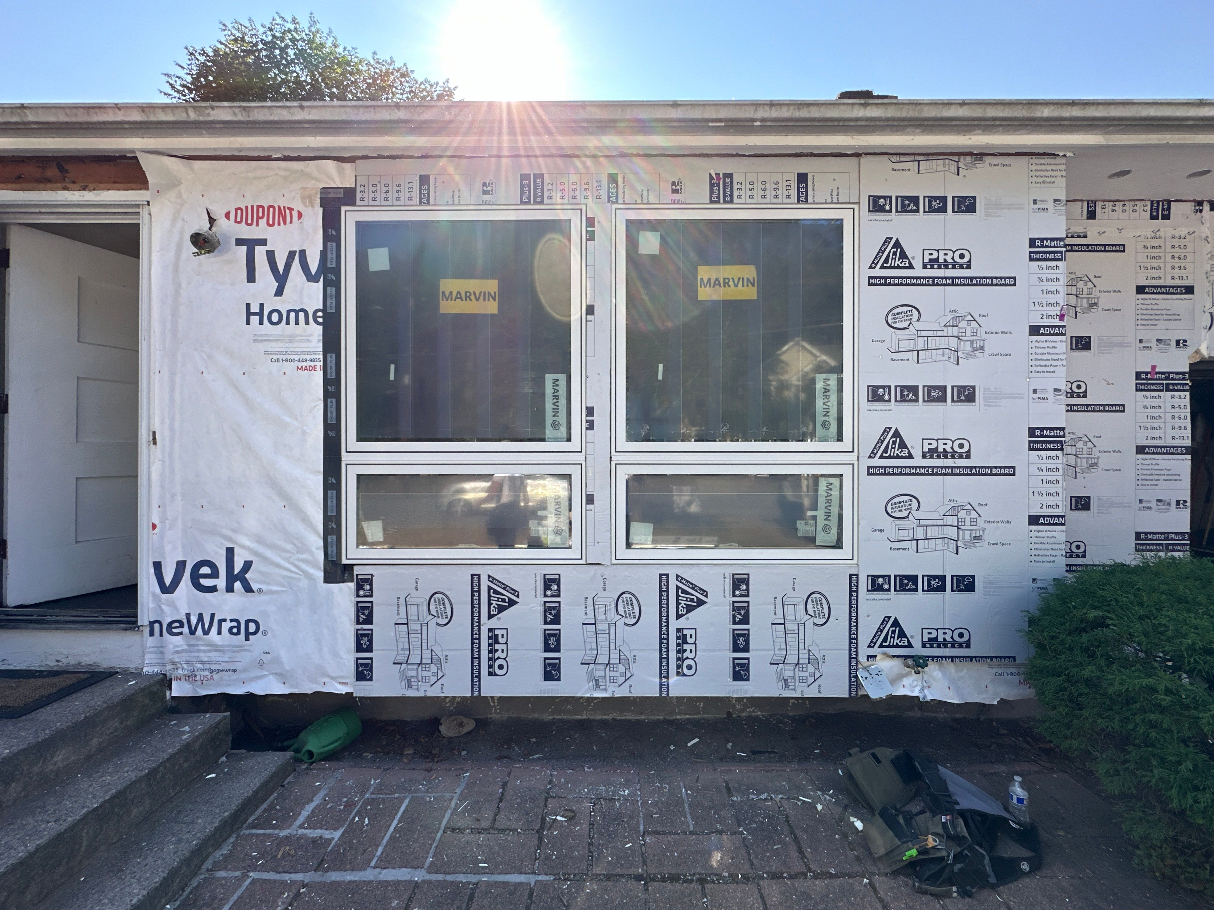 Complete exterior remodeling in NAtick, MA by UBrothers Construction