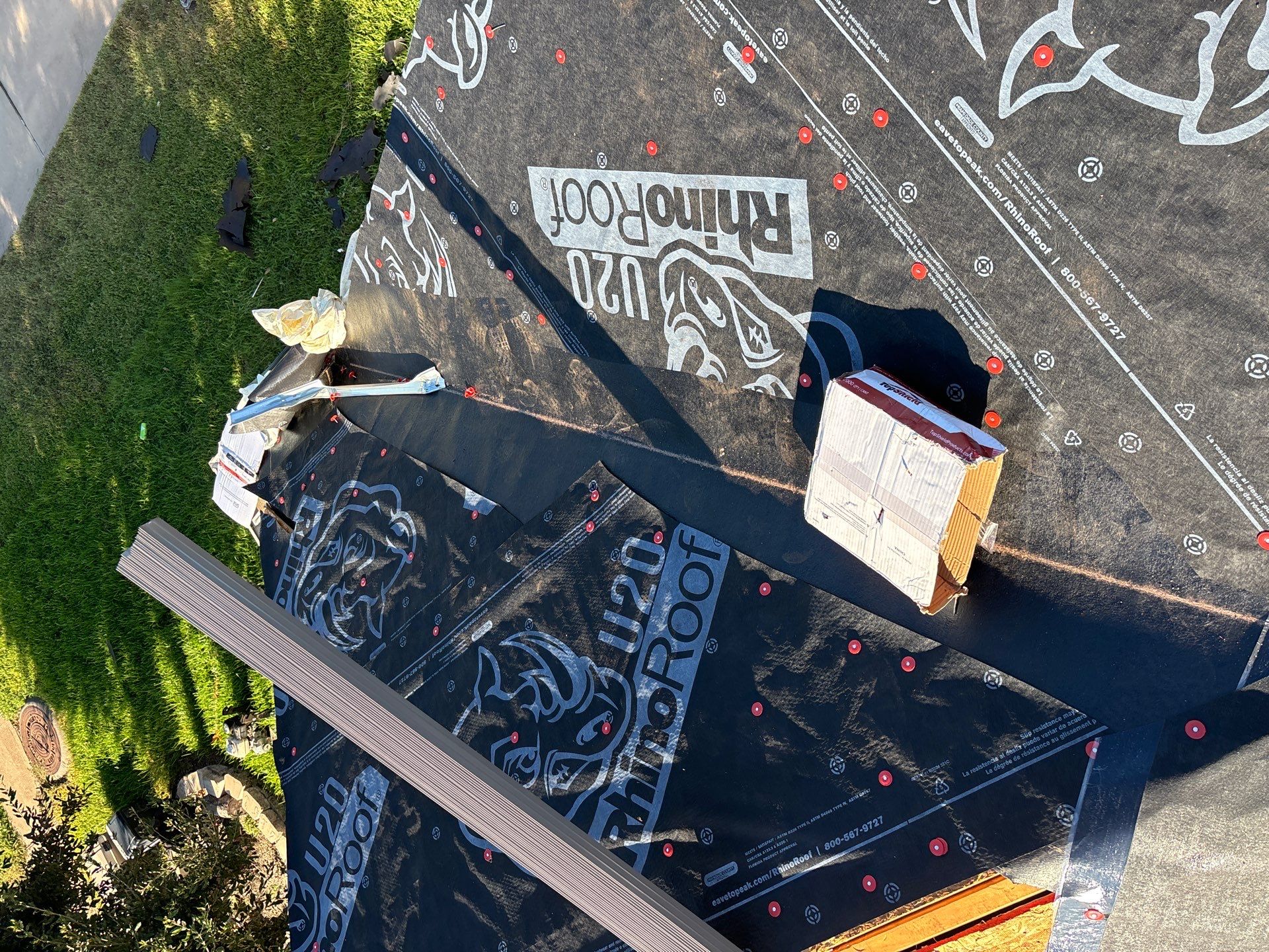 Residential Roofing Installation using Owen's Corning Duration (Lifetime) Shingles by Roof Repair Company
