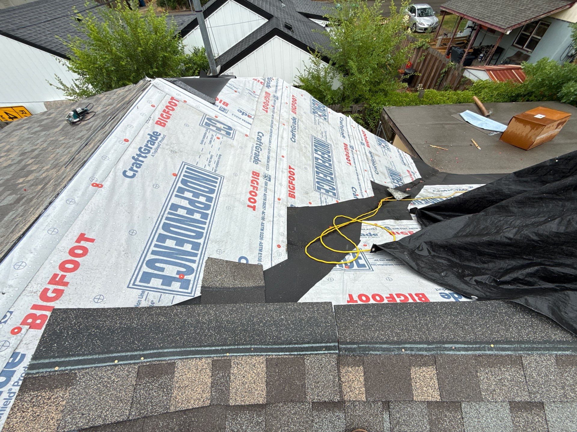 Residential Roof Replacement and Eave Repair in Boise, Idaho by Olive Roofing
