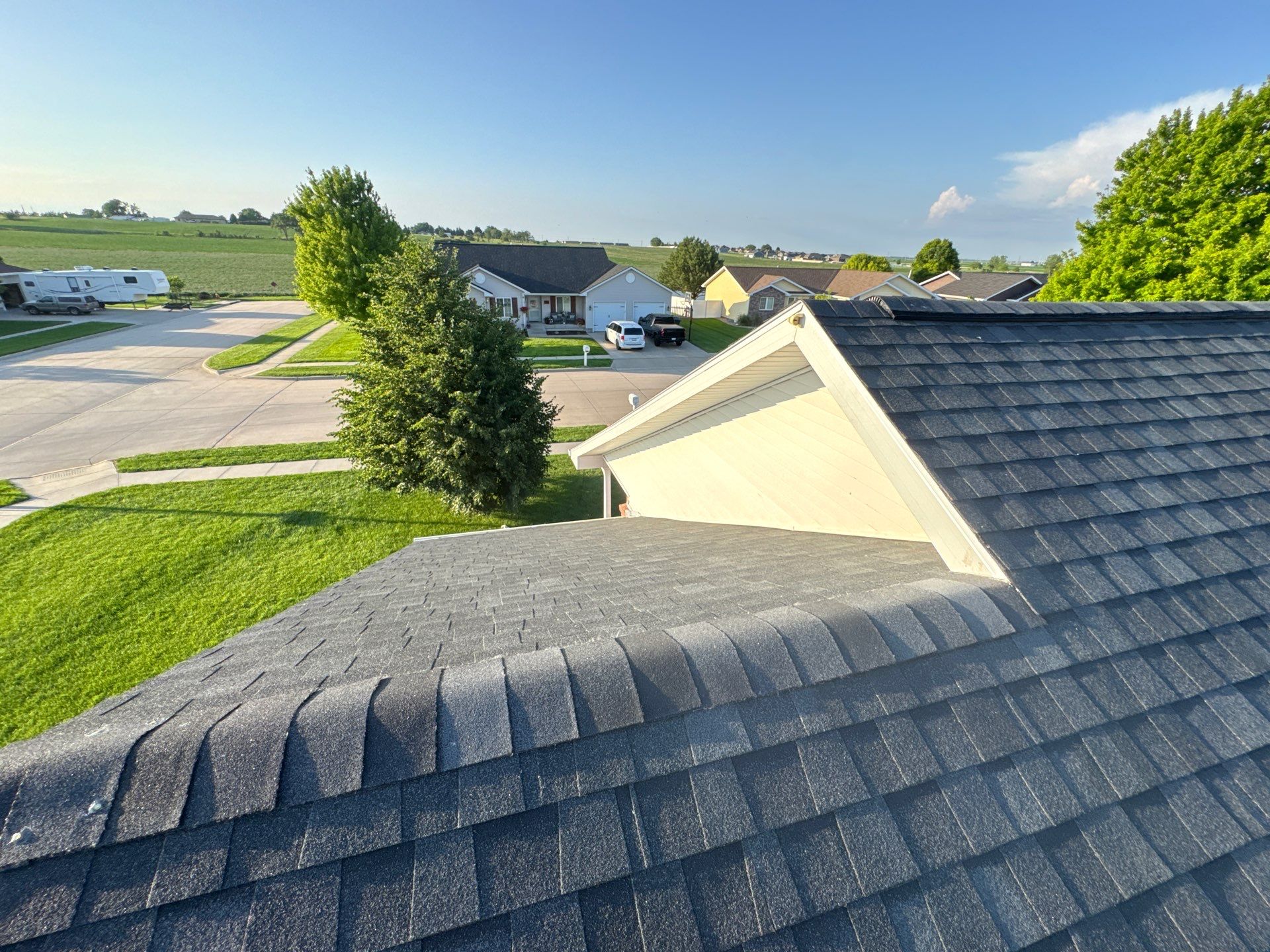 TAMKO Stormfighter Flex Rustic Black Roof in Kearney by Loyal Nine