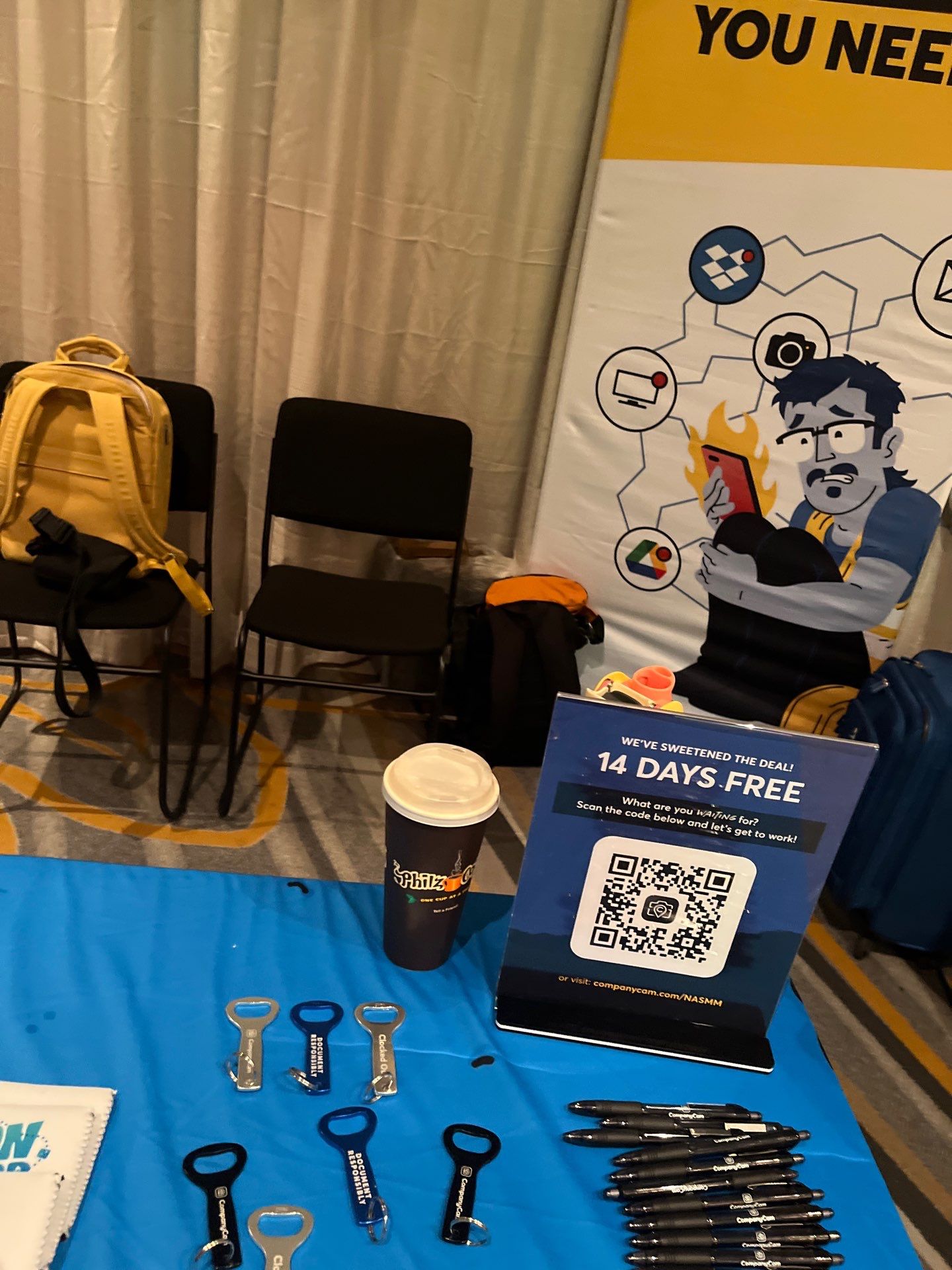 Trade Show using Aquarium by CompanyCam