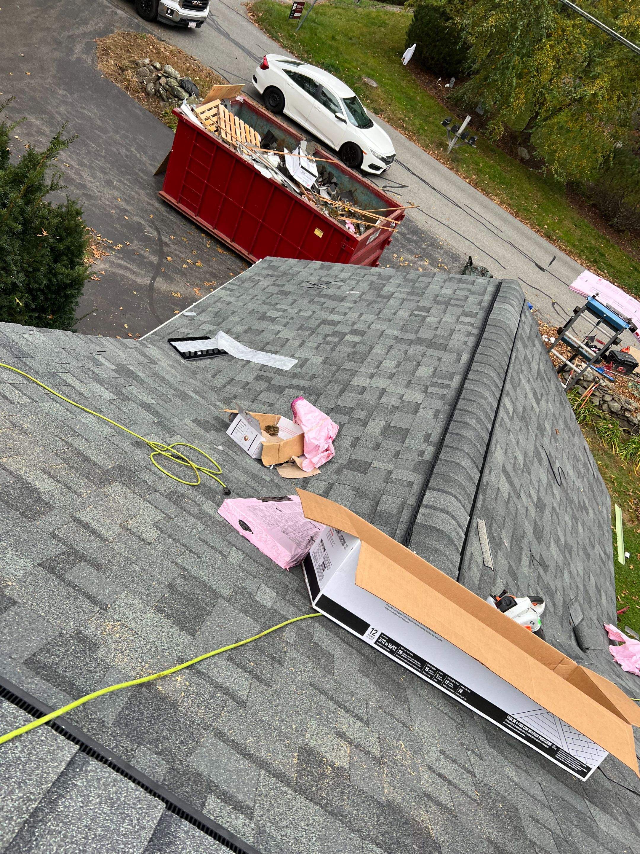 Roof Replacement + New Gutters & Guards — Chelmsford, MA by Mighty Dog Roofing of Greater Middlesex County