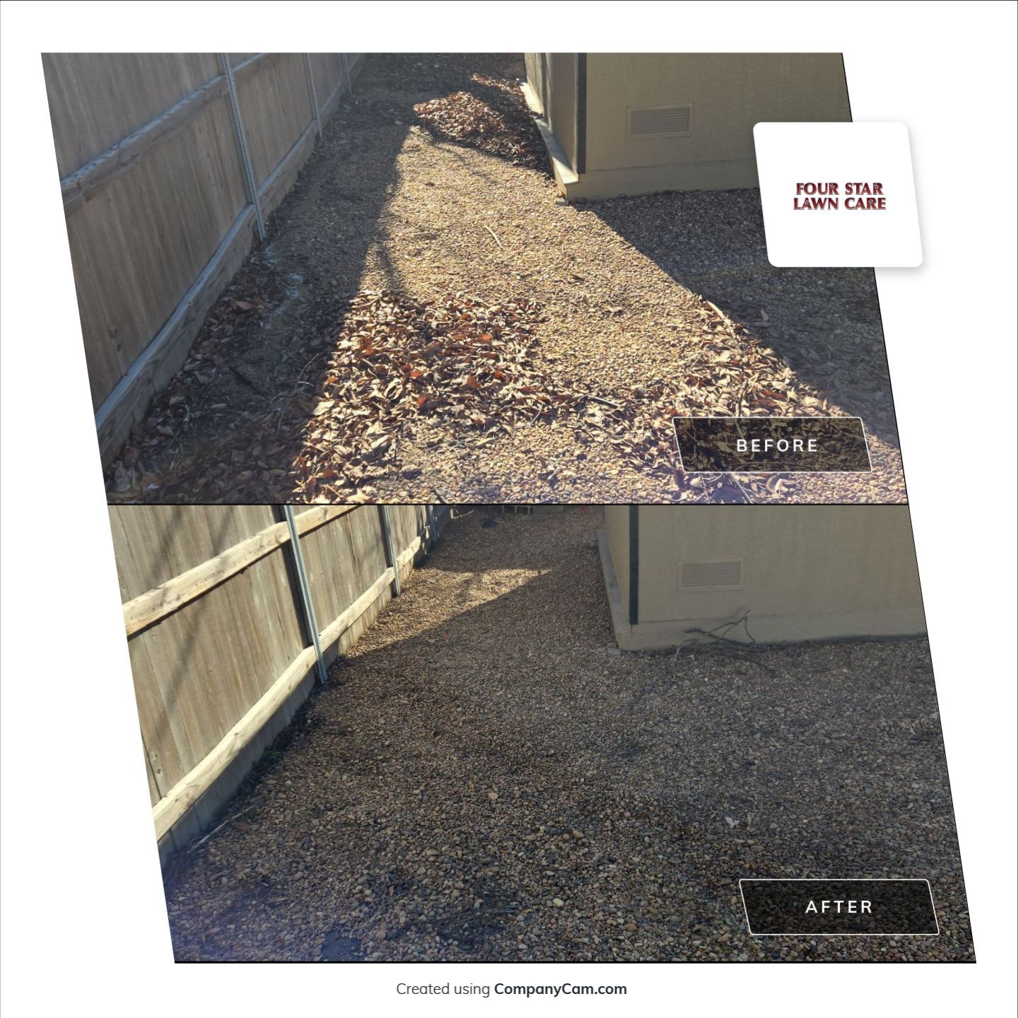 Project in Eastborough by Four Star Lawn Care